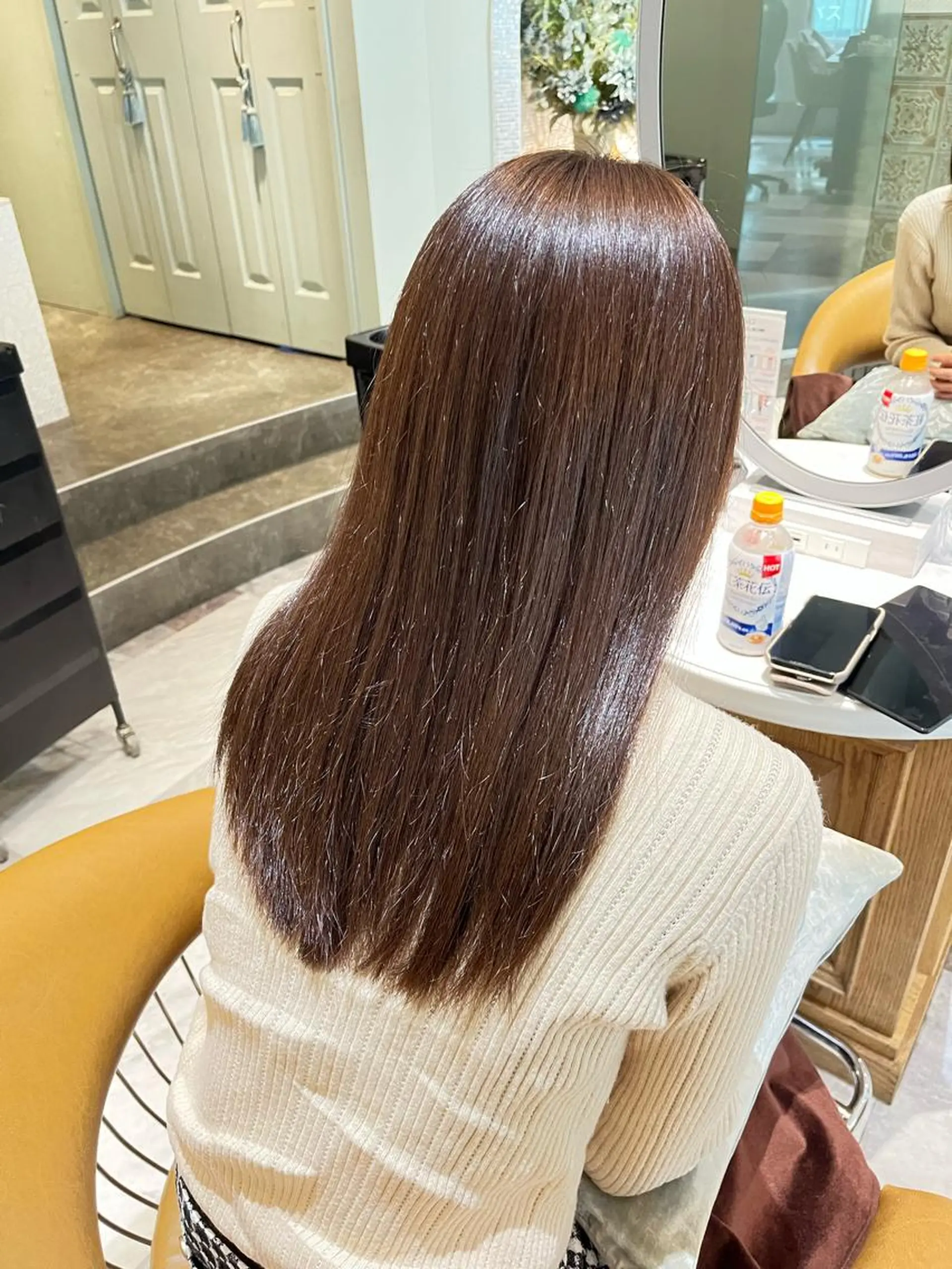 ロング ヘアカラー トリートメント ヘッドスパ 一宮末広 縮毛矯正/ユウトのヘアスタイル