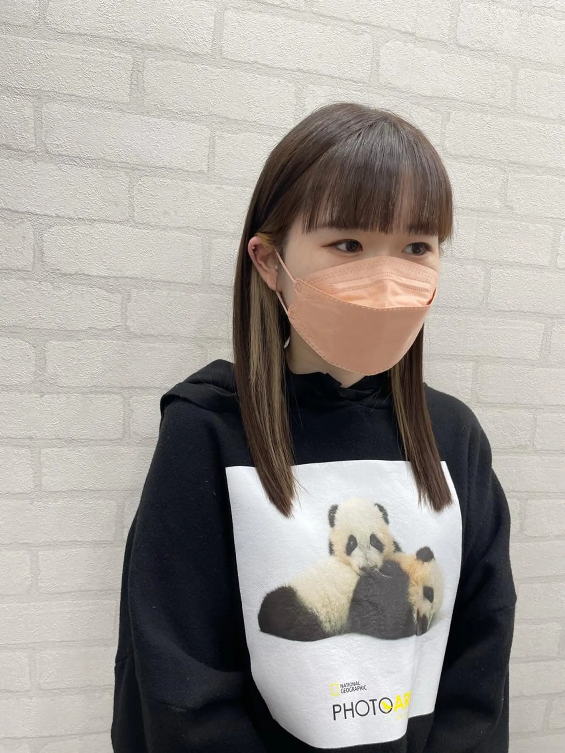 セミロング KANAMI日暮里 韓国ヘア・メイクのヘアスタイル