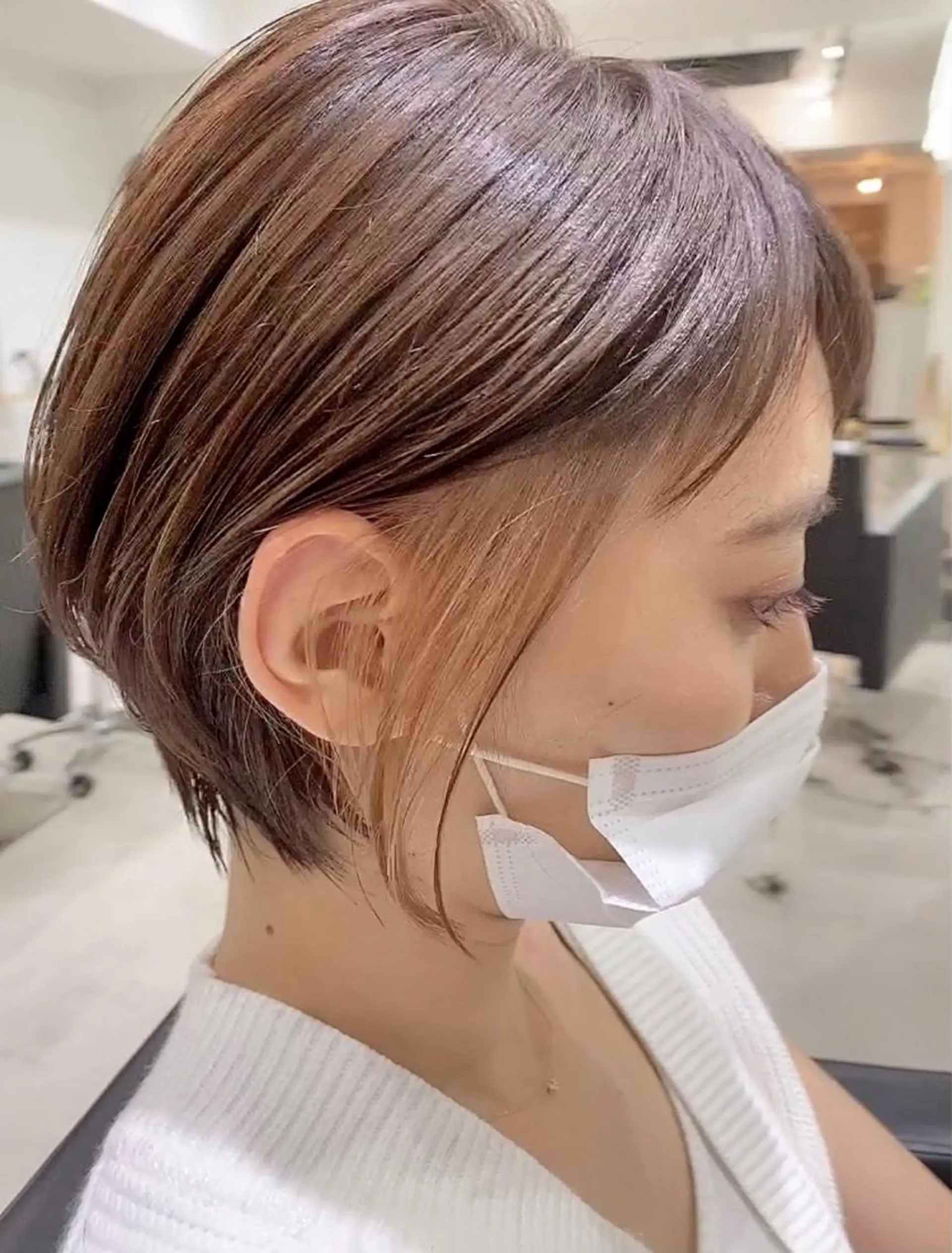 ショート カット ヘアカラー トリートメント 🔥似合わせのプロ 🔥REGOのヘアスタイル