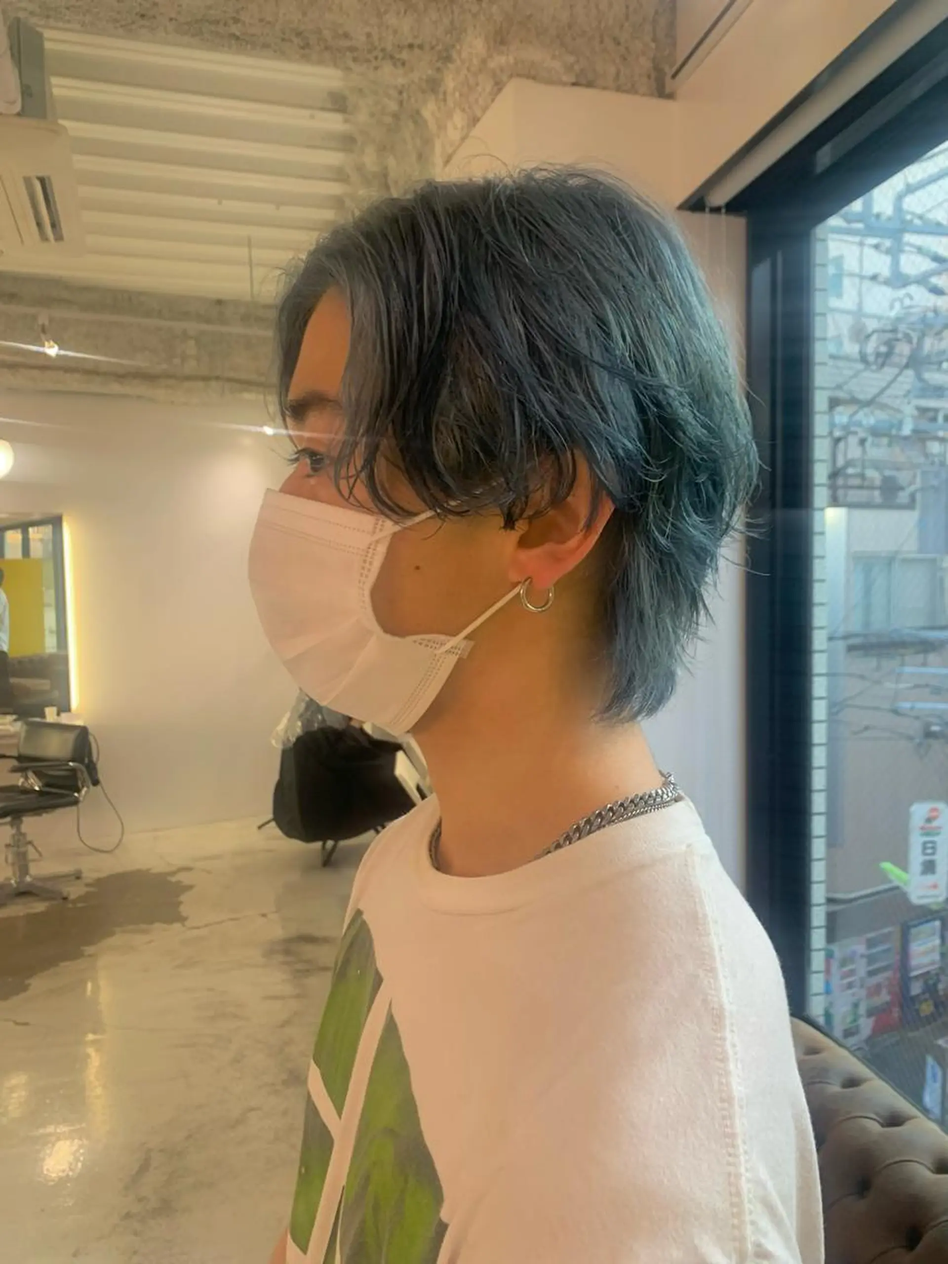 ショート カラー ヘアアレンジ メンズ 🧨ブリーチー×ボブ レイヤー💎じゅえるのヘアスタイル