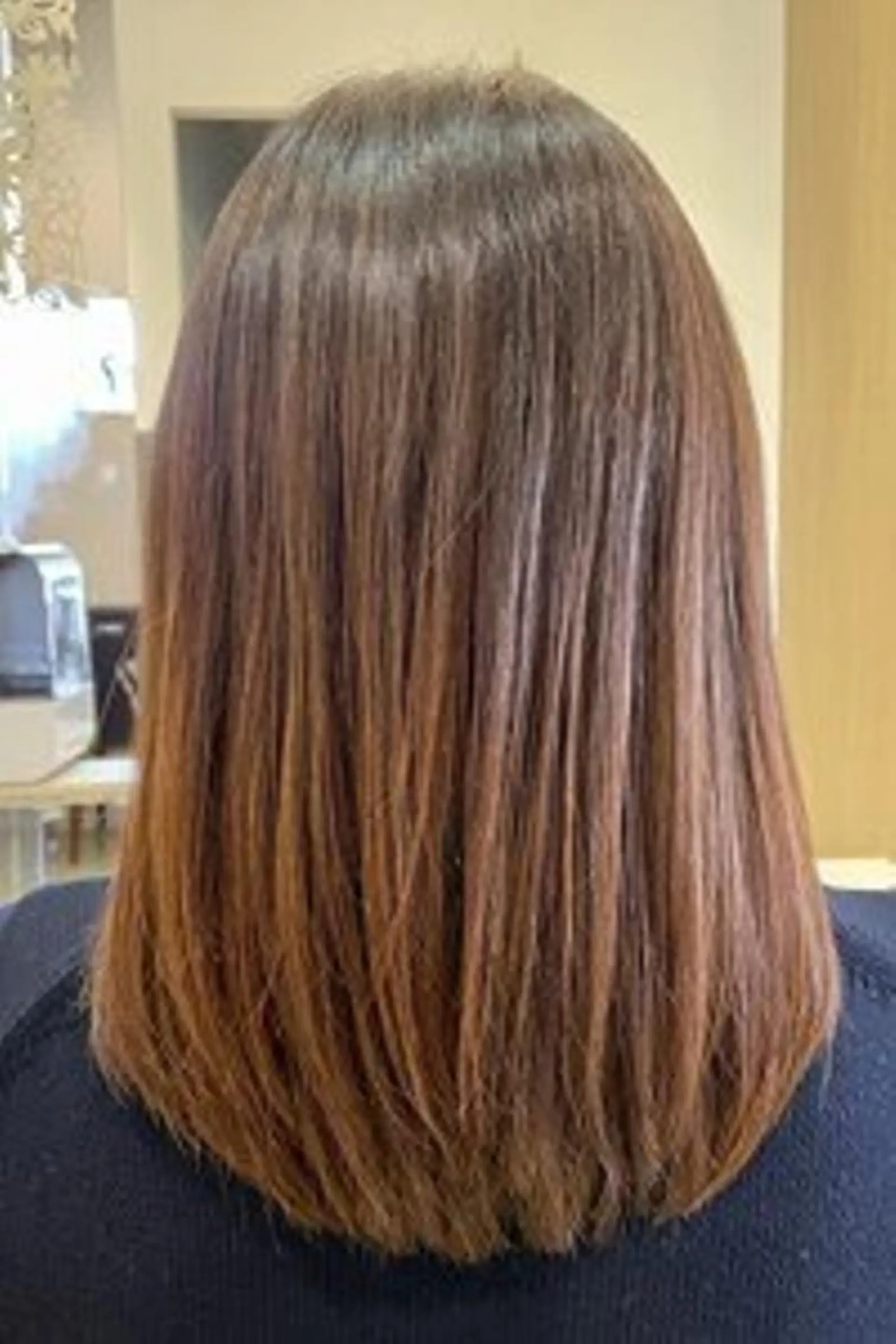 セミロング ヘアカラー トリートメント 橋野 凜のヘアスタイル