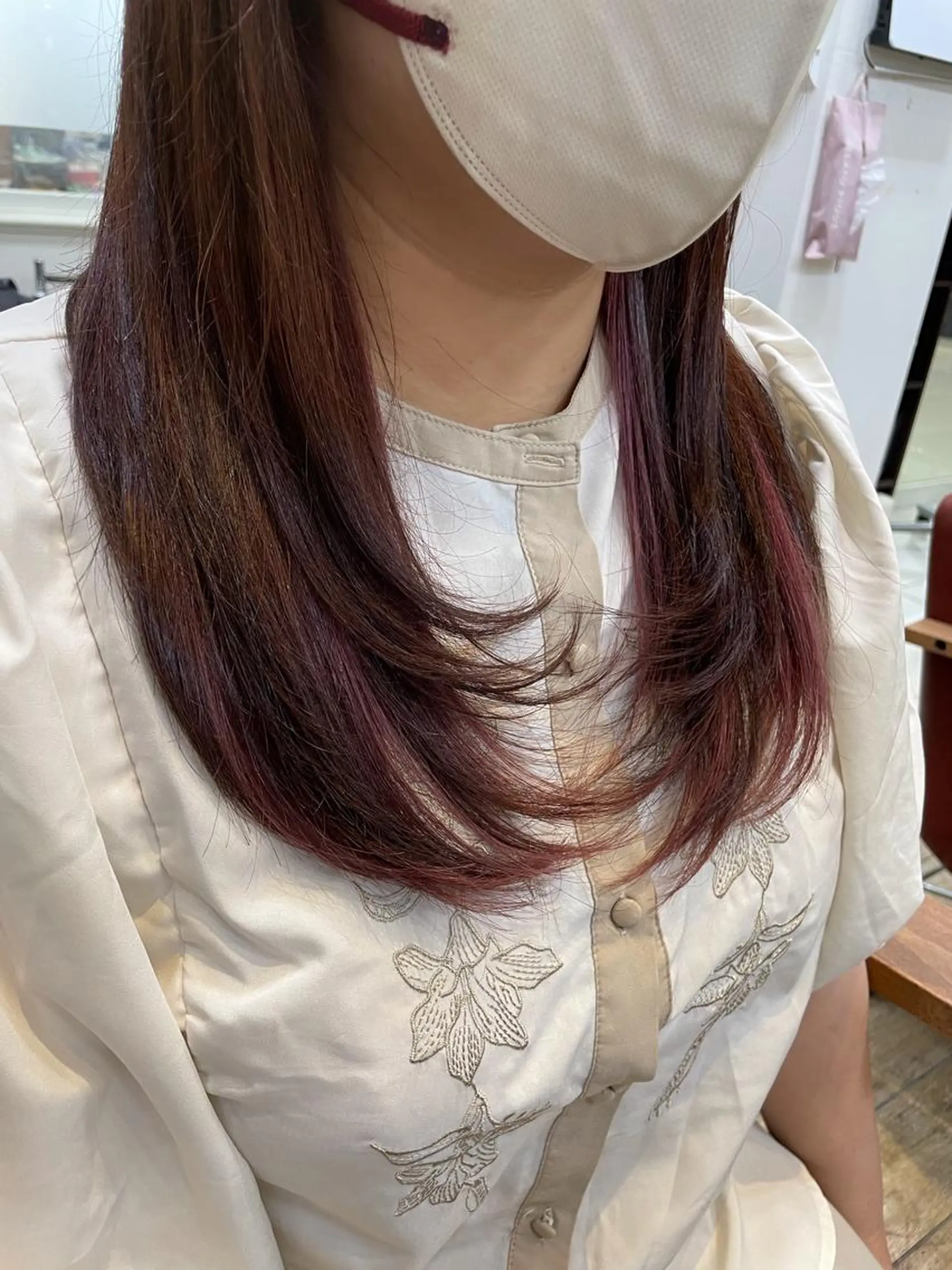 ロング カラー 💫カットパーマ💫 伊原虎太郎のヘアスタイル