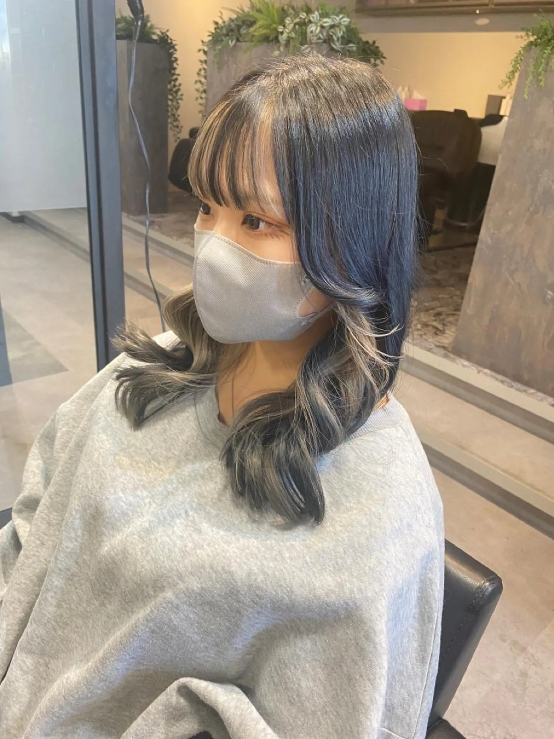 ロング カット ヘアカラー トリートメント 🟡【美髪専門店】 ✨褒め髪/艶髪🟡のヘアスタイル