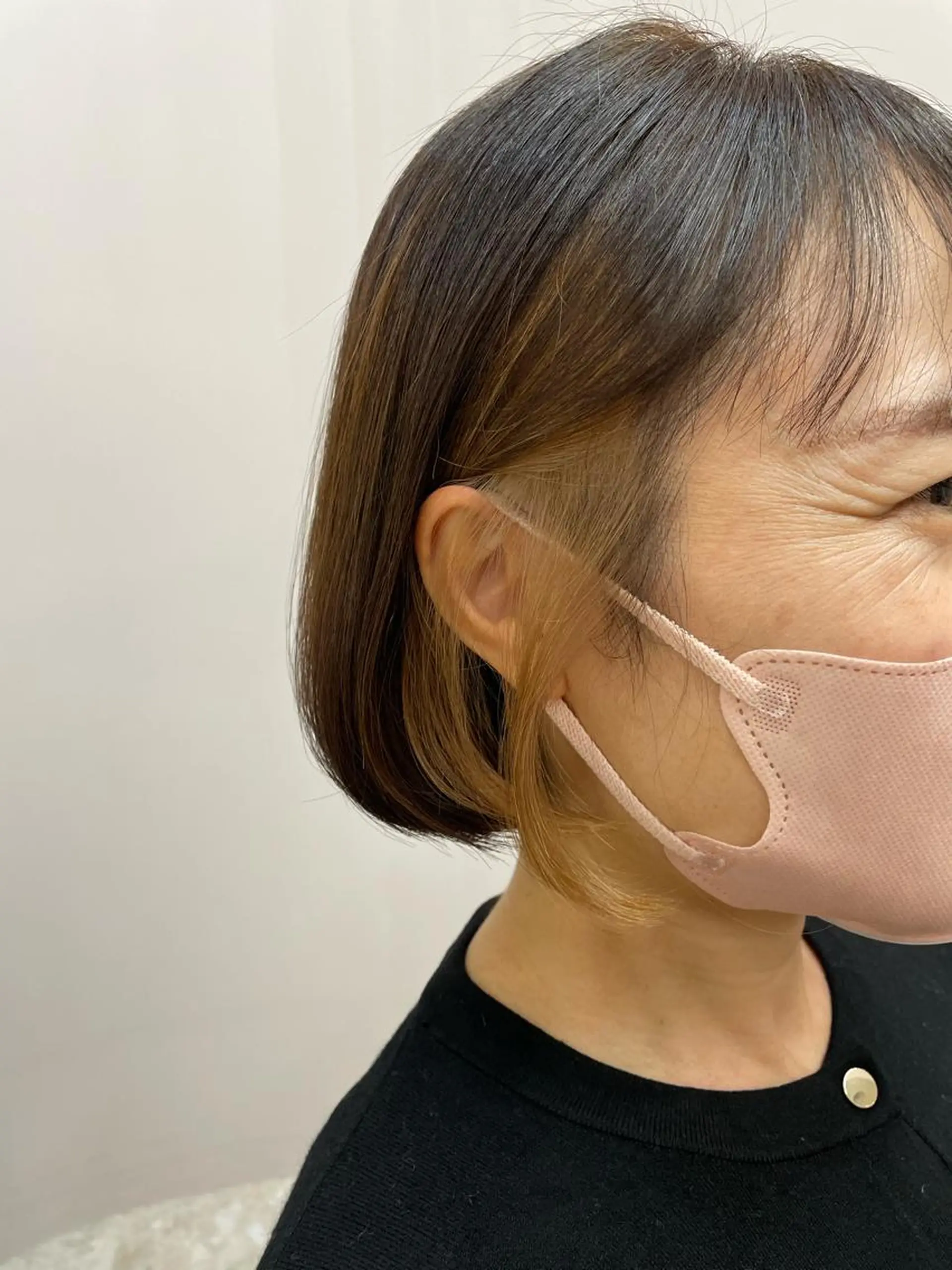 ショート カラー ヘアアレンジ カット ヘアカラー 蔵前🫧韓国風レイヤ ーカット🫧KAHOのヘアスタイル