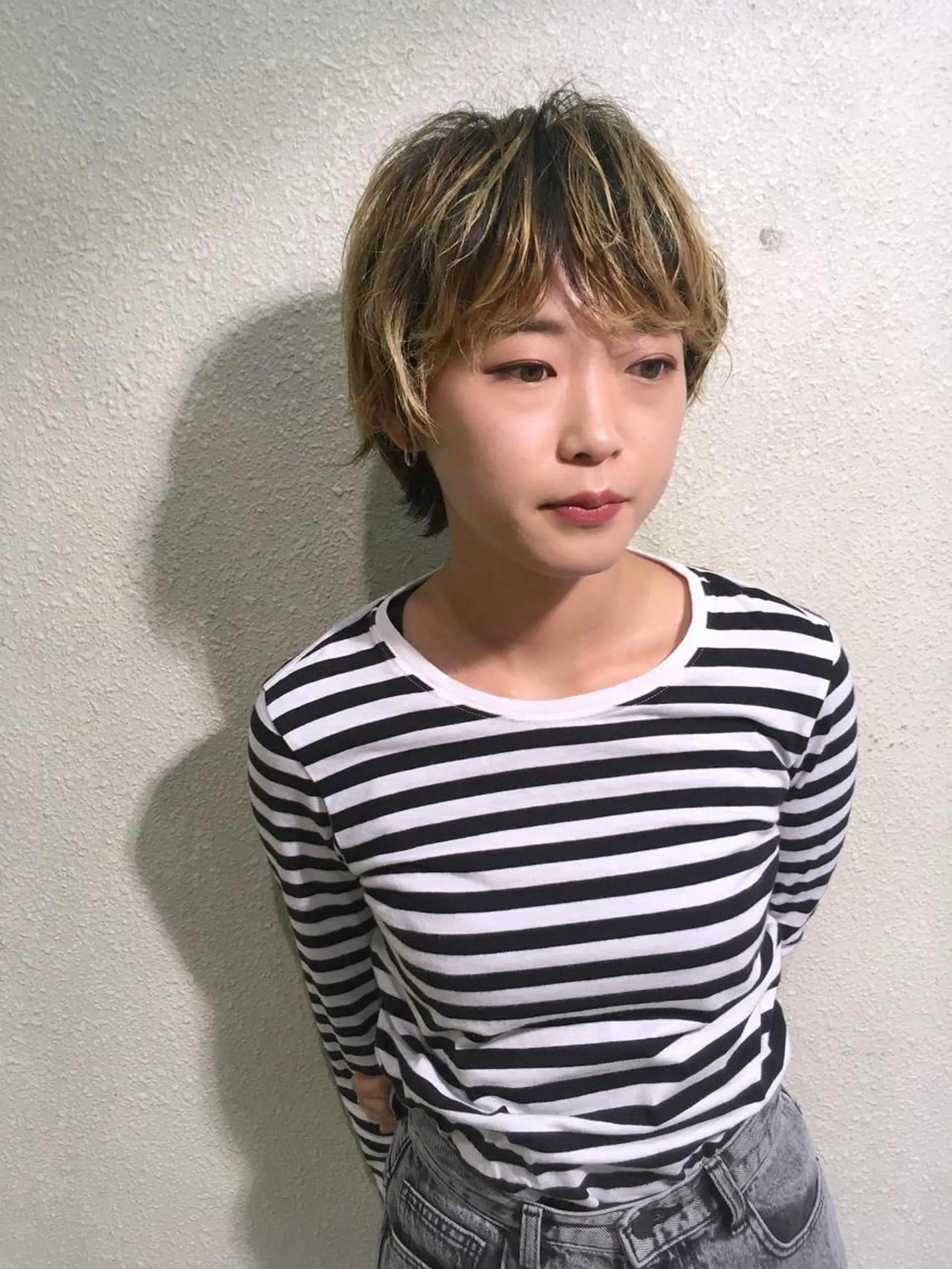 ショート ショートヘア カット パーマ ヨナイ チヒロのヘアスタイル