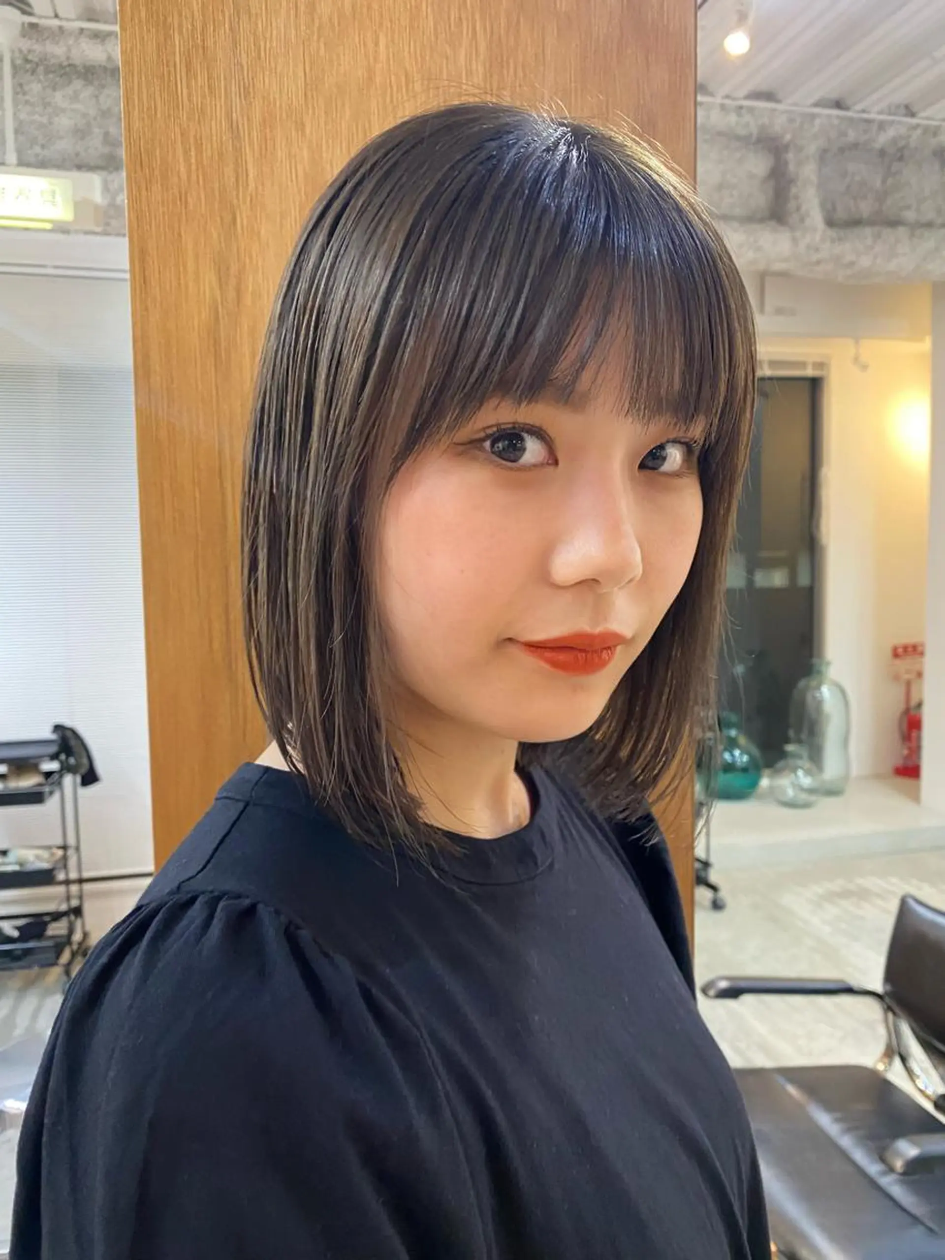 ショート カラー 砂原 ひよりのヘアスタイル