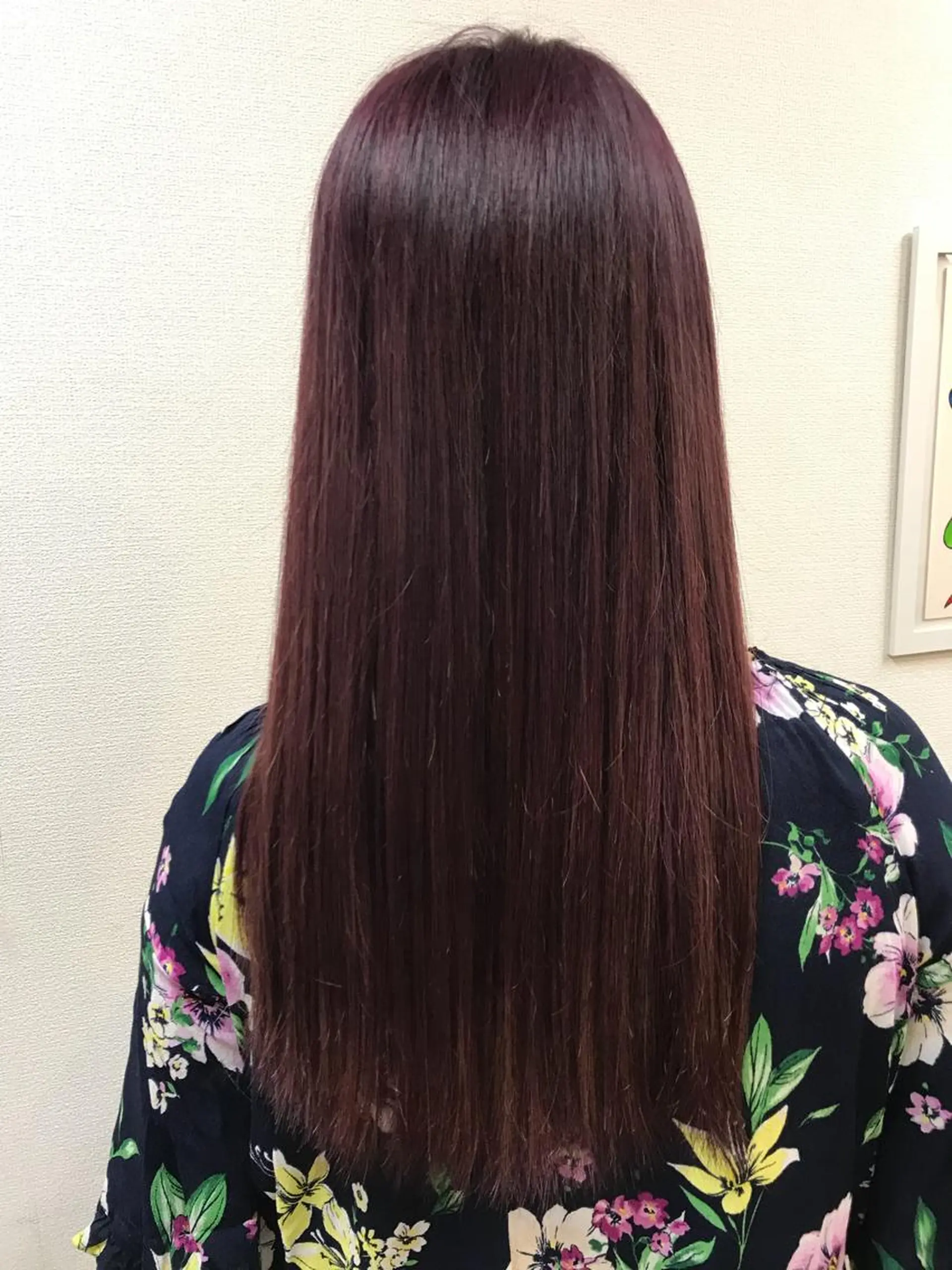 ロング カラー ヘアカラー トリートメント 吉森 満俊のヘアスタイル