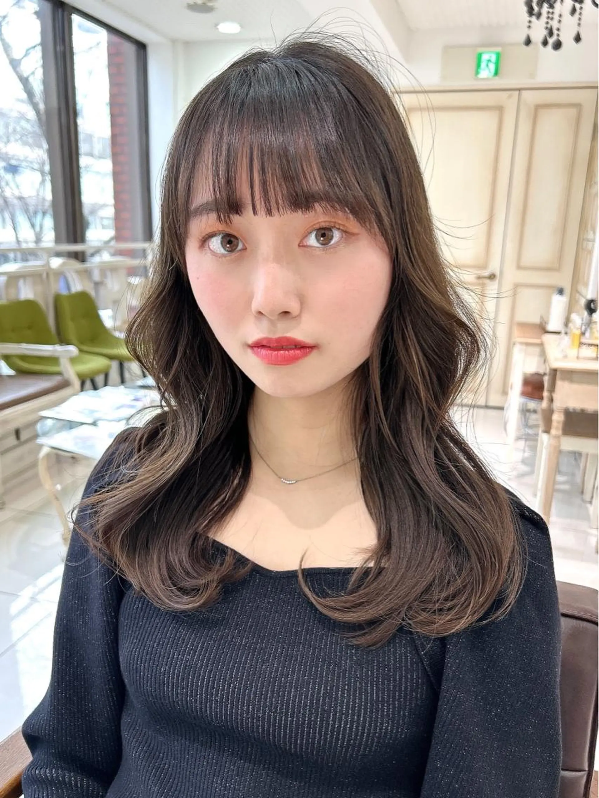 ロング カラー 透明感カラー 古山 結季🌙🖤のヘアスタイル