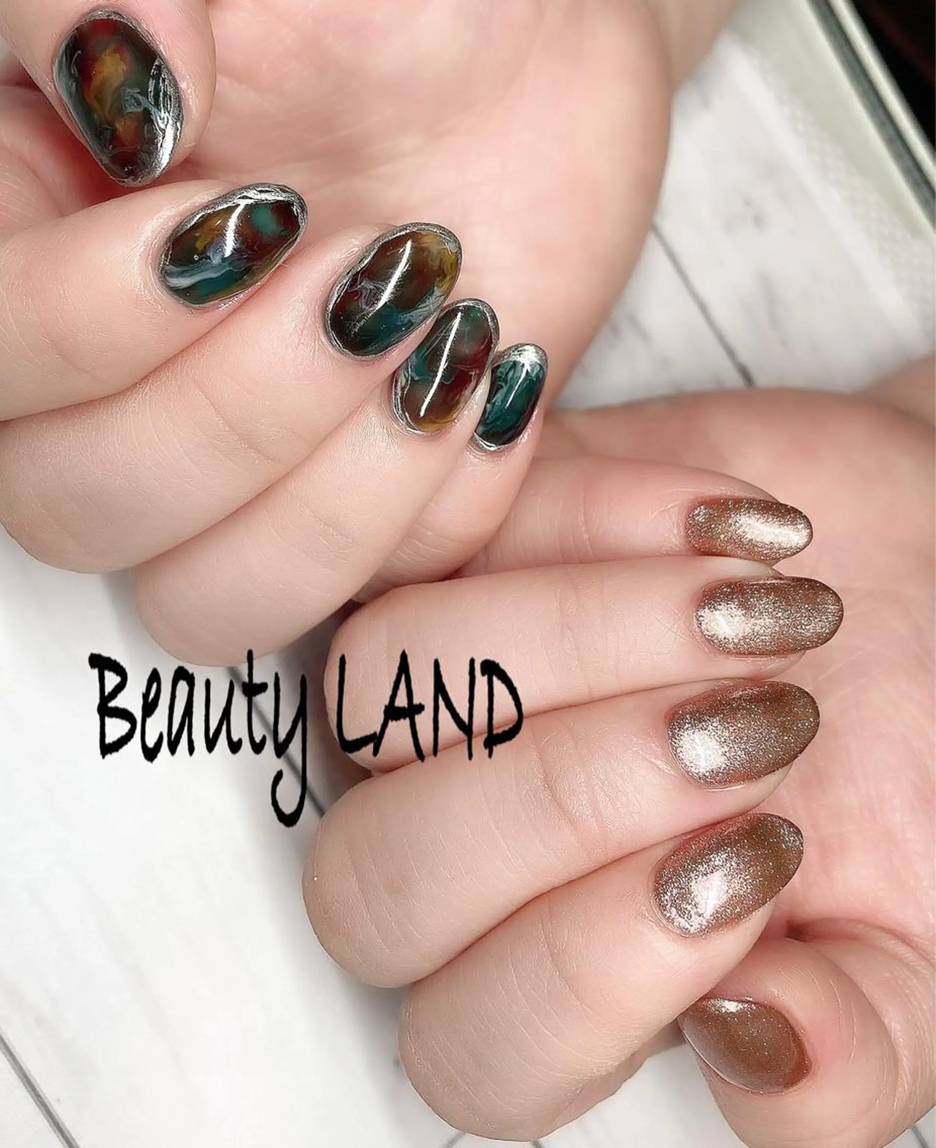 ネイル ハンドネイル 市川駅 ✿中津のネイルデザイン