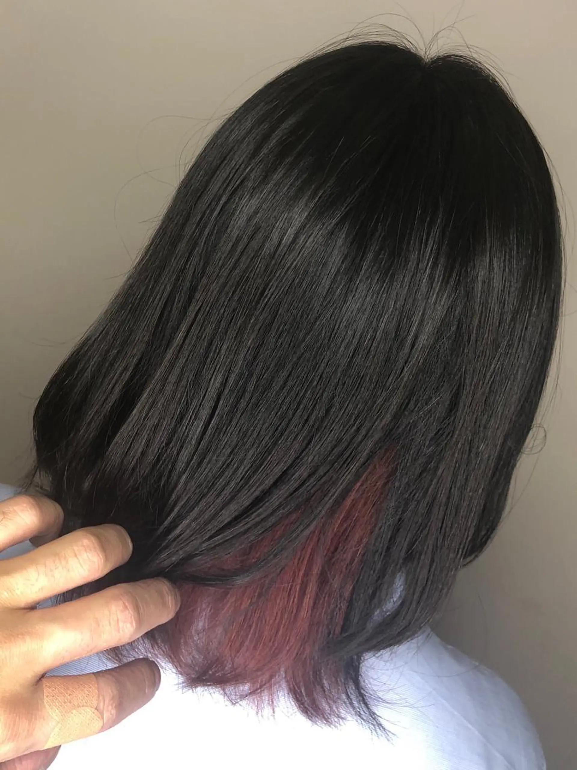 ミディアム カラー 艶髪職人 山本隼正のヘアスタイル