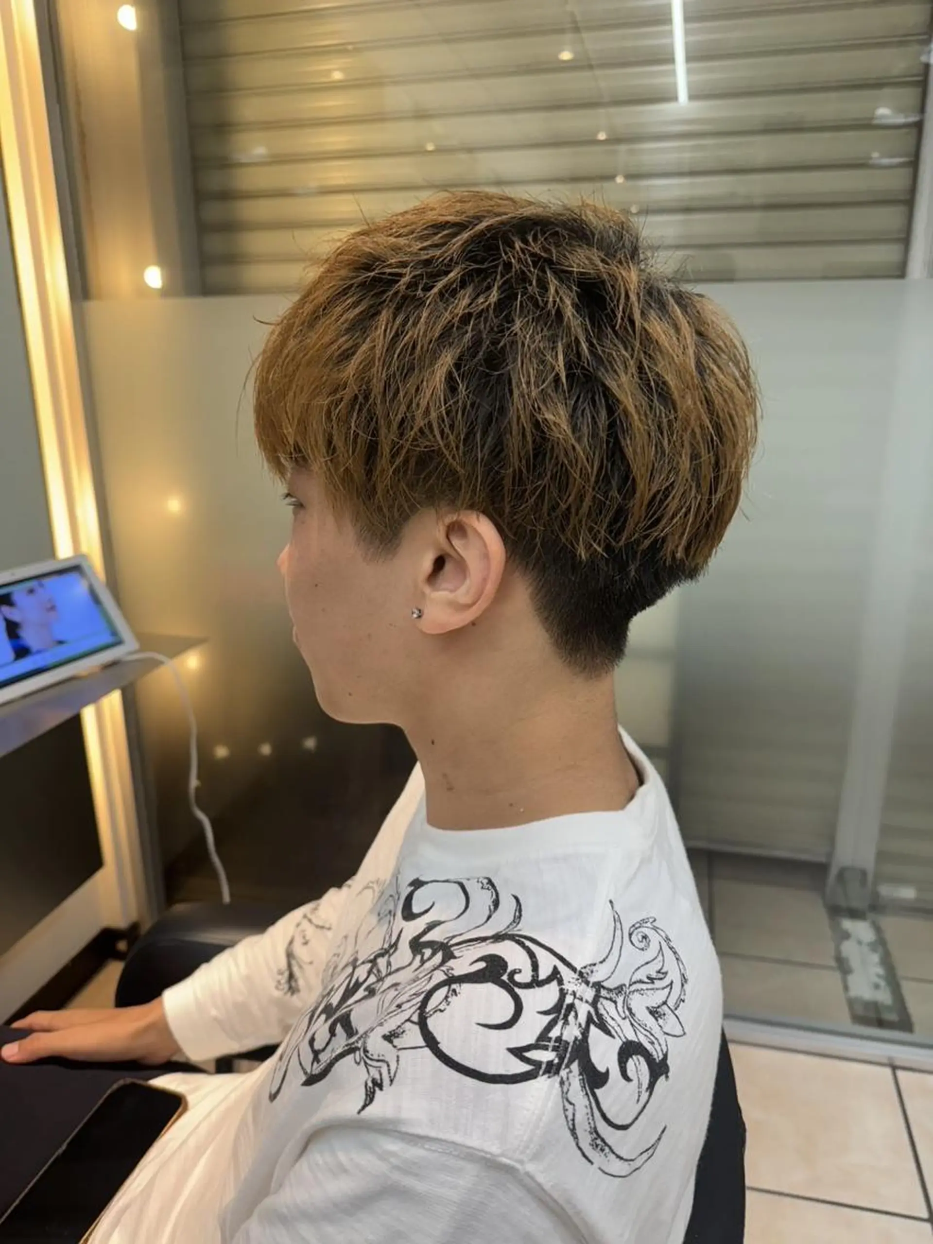 ショート 小山 亜羅司のヘアスタイル