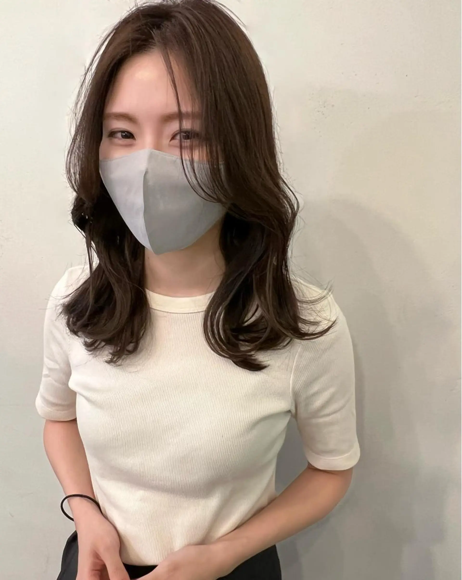 ミディアム 🍃透明感スタイル ｙｕ-ｋａ🍃のヘアスタイル