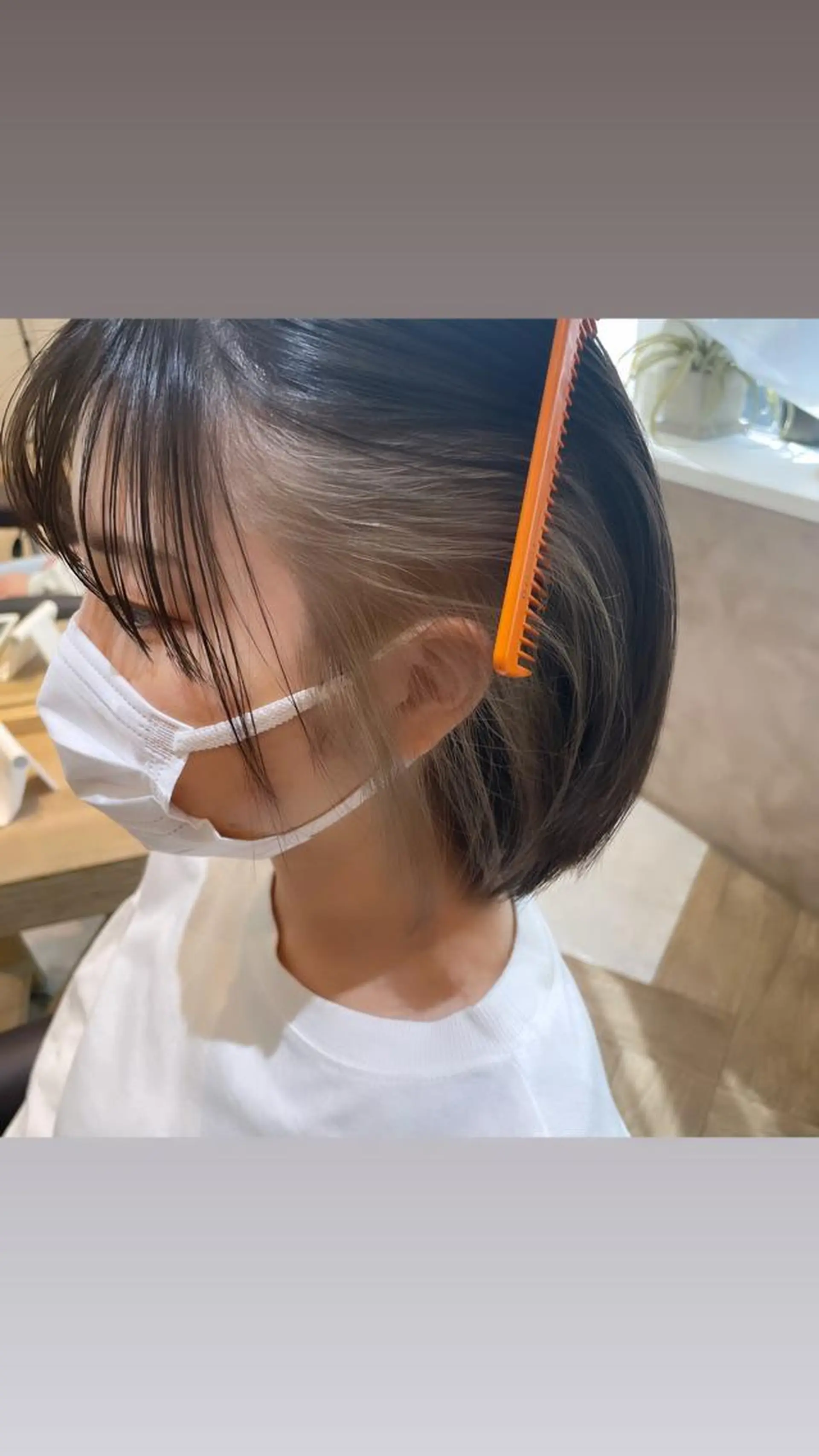 ショート カラー ヘアアレンジ REONA🪽✨薬院 レイヤーカット🫧のヘアスタイル