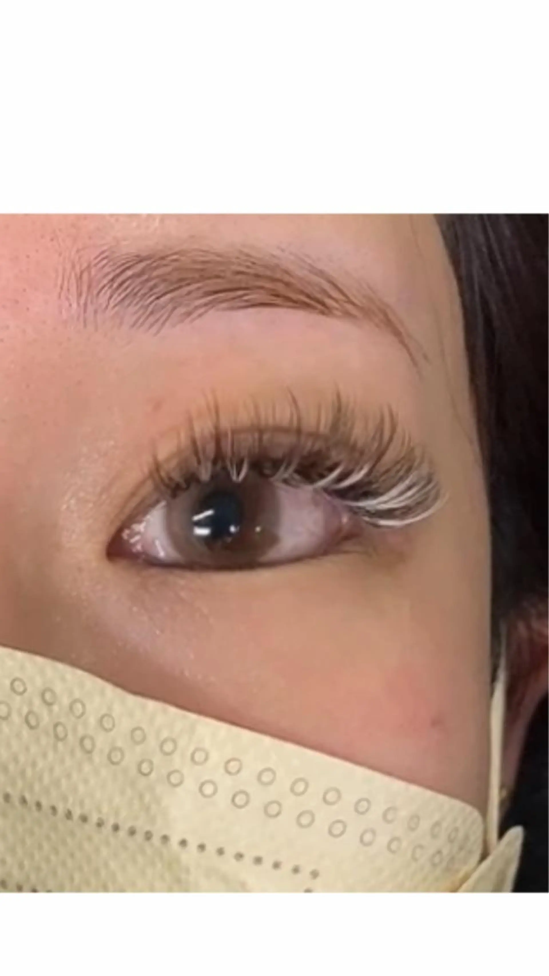 マツエク・マツパ カラーマツエク ボリュームラッシュ マツエク linda lashesのマツエク・マツパデザイン