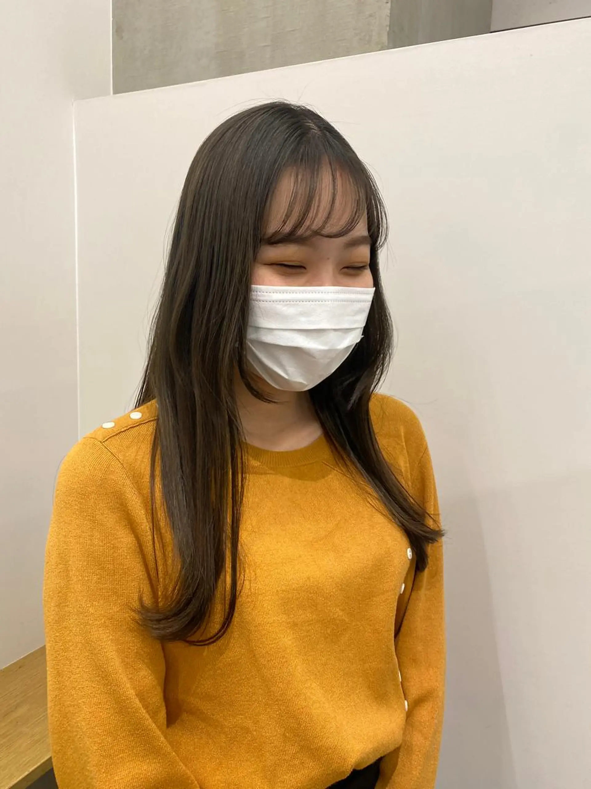 ロング カラー 韓国好き🇰🇷 美容師MIKUのヘアスタイル