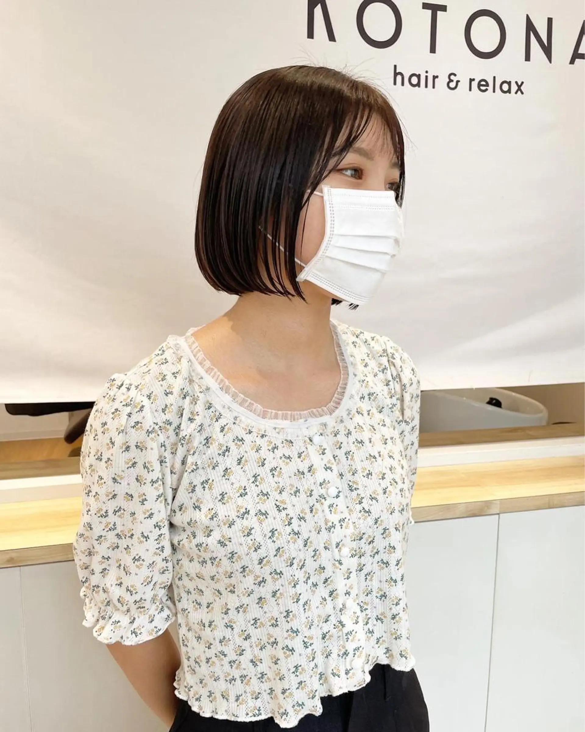 ミディアム カット トリートメント 🫧顔周りカット 🫧樫村優香のヘアスタイル