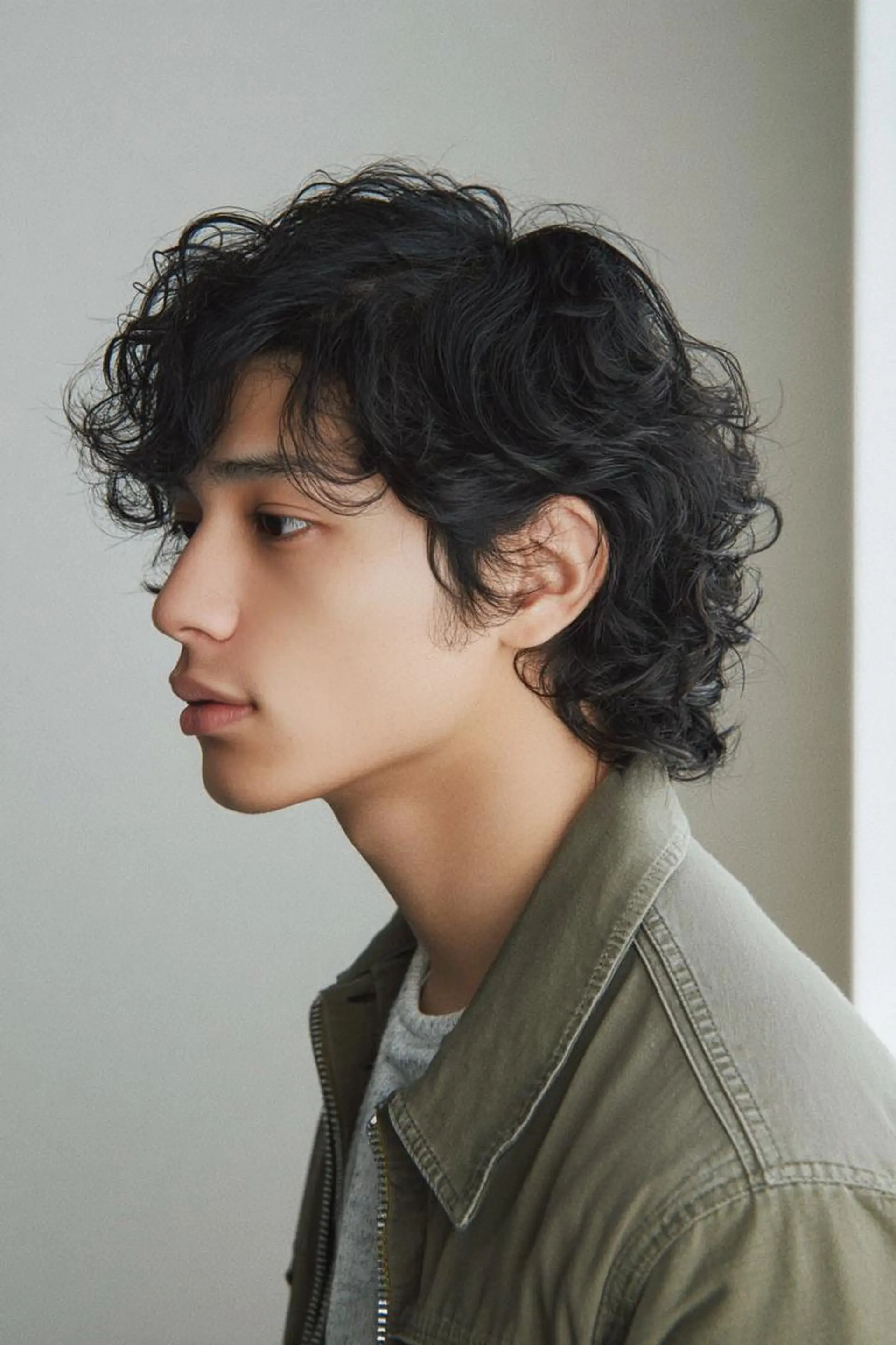 ミディアム パーマ Luana 【公式】 / メンズのヘアスタイル