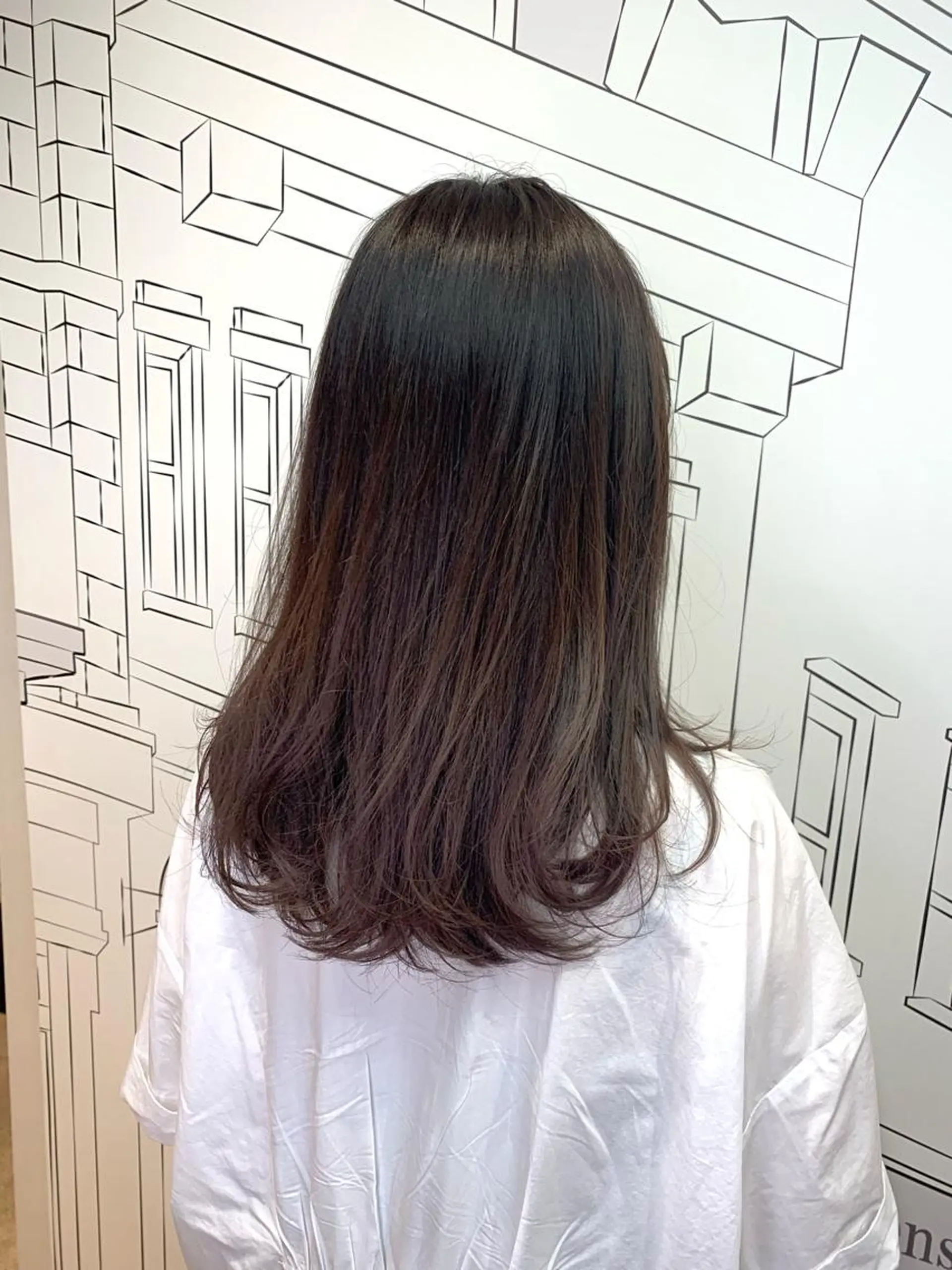 セミロング 坪井 彰吾のヘアスタイル