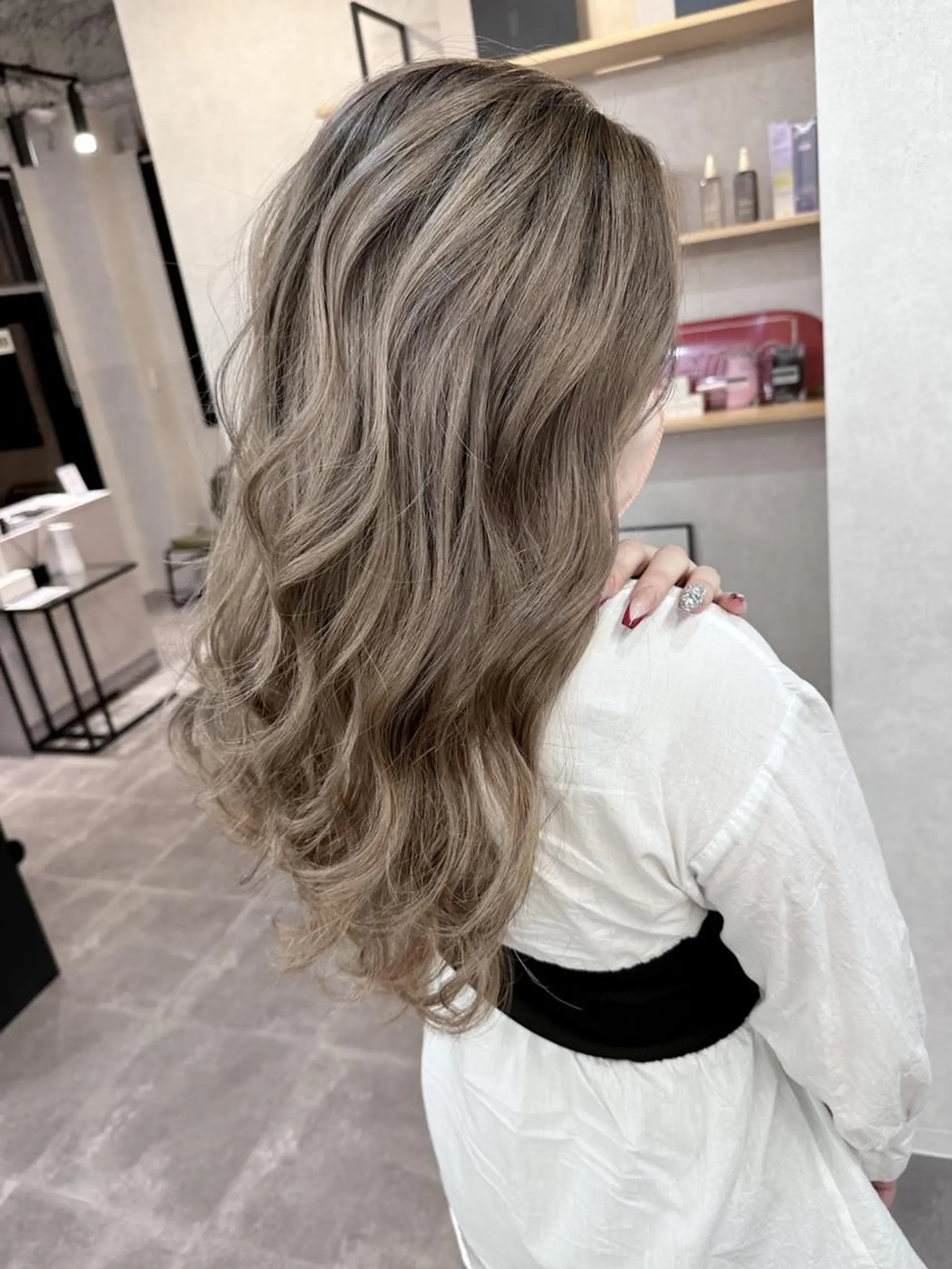 ロング ヘアアレンジ カラー 💎lino _by _ACNE💎 🧸のヘアスタイル