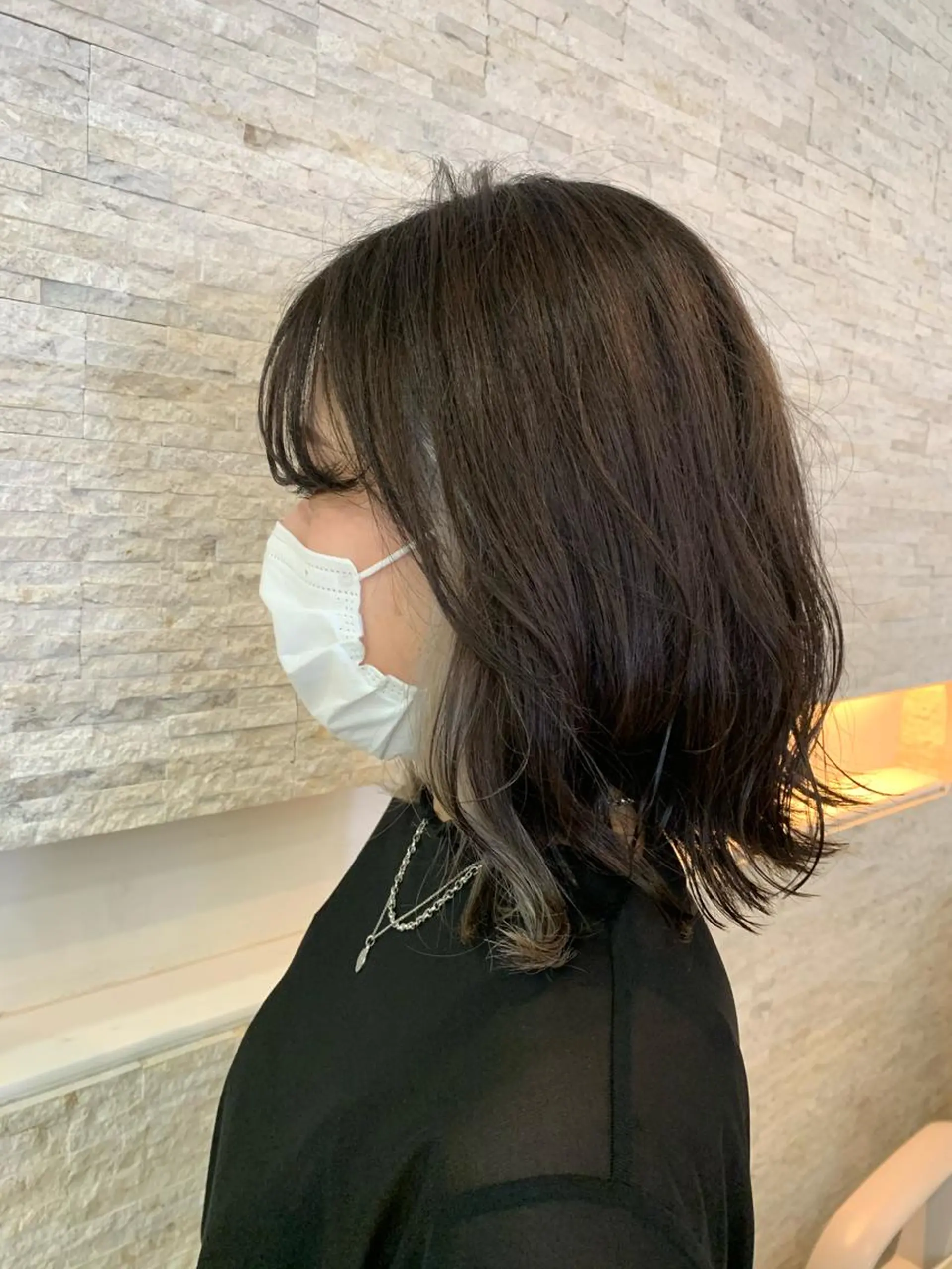 ミディアム カラー ✄折橋 彩花🐶🍑のヘアスタイル