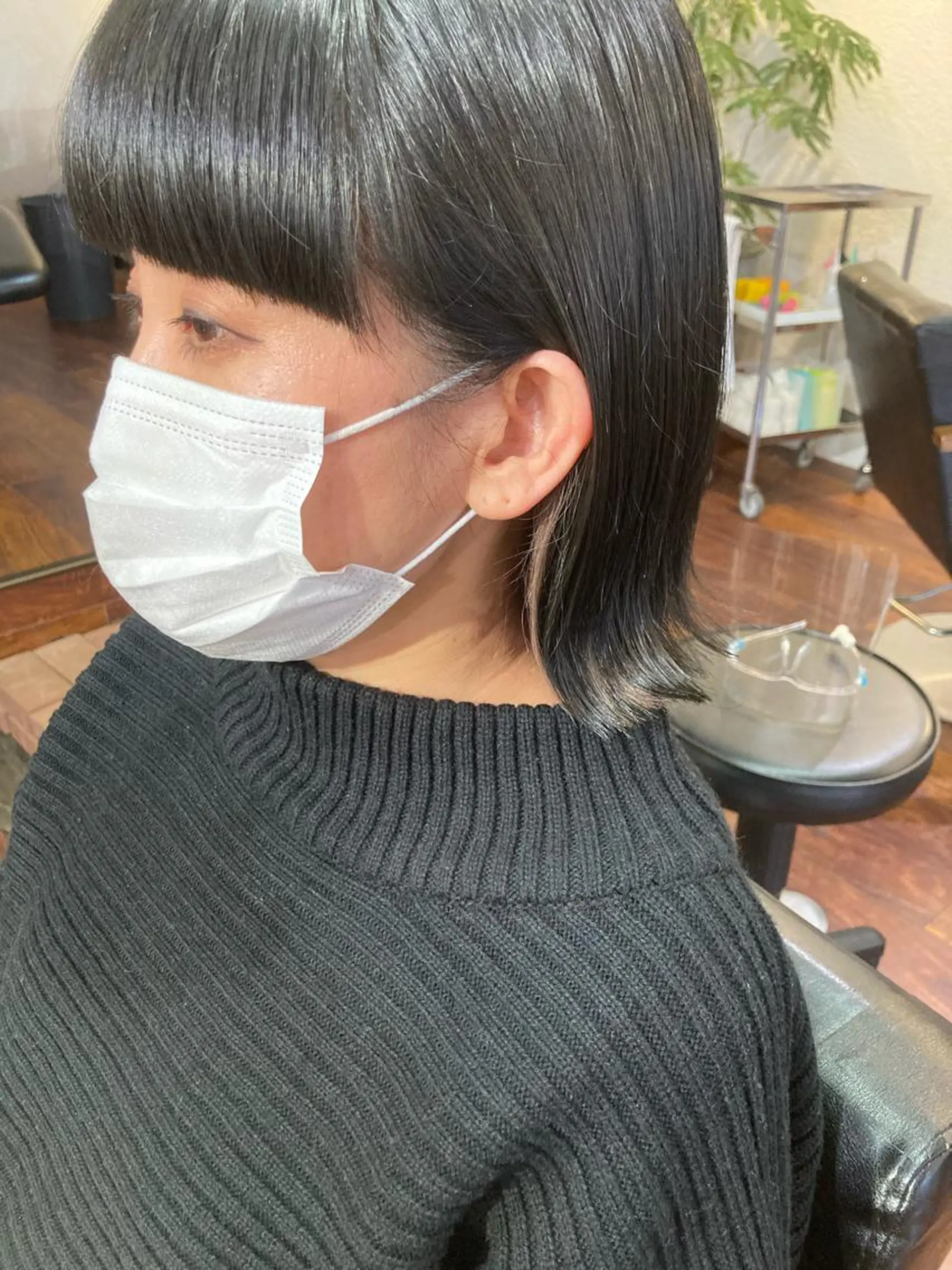 ミディアム カラー カット ヘアカラー 小木曽智美 /ボブ/ショートのヘアスタイル