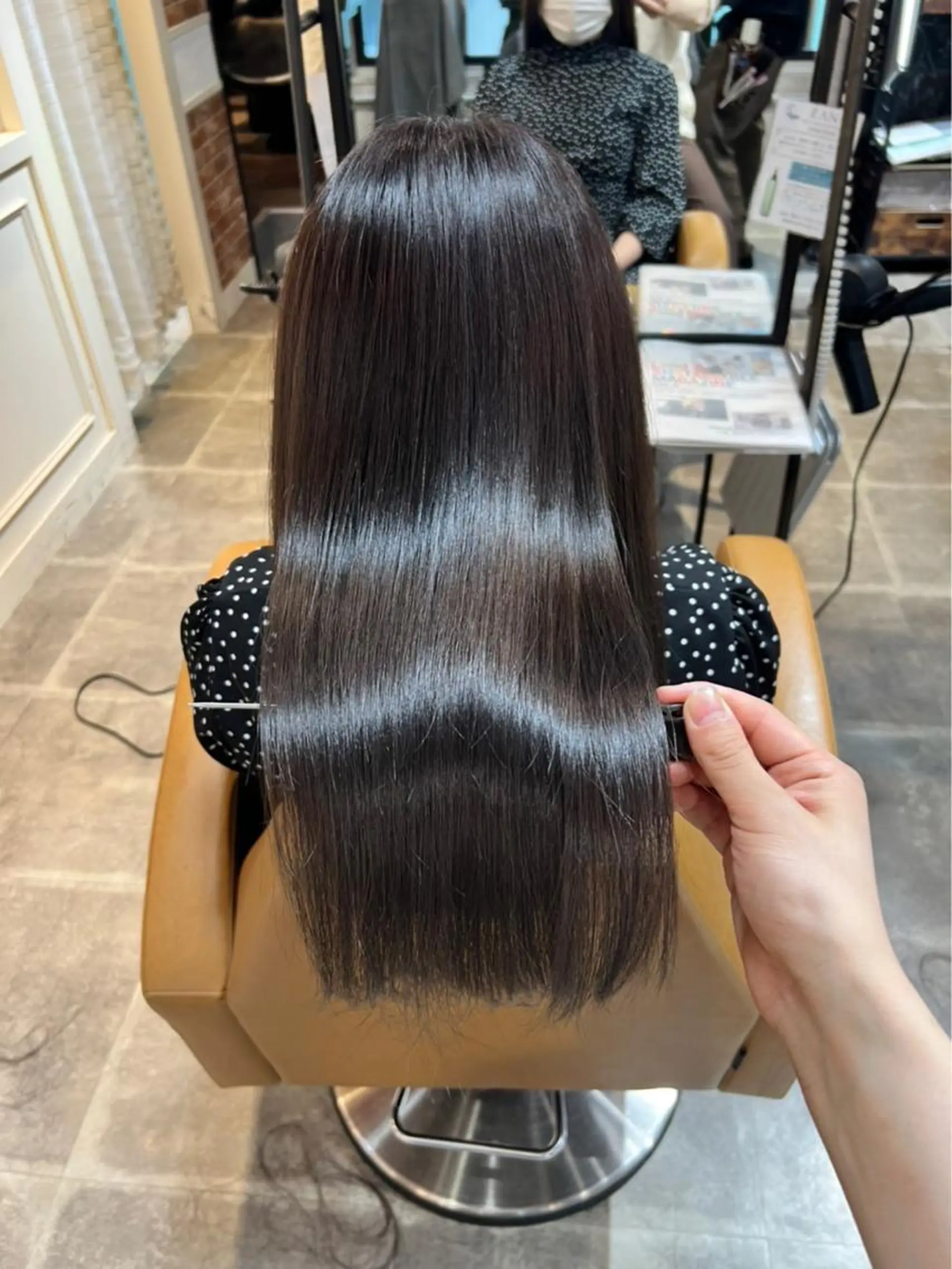 ロング ヘアカラー 縮毛矯正 トリートメント 🌹圧倒的な縮毛矯正 🌹篠崎祥吾のヘアスタイル