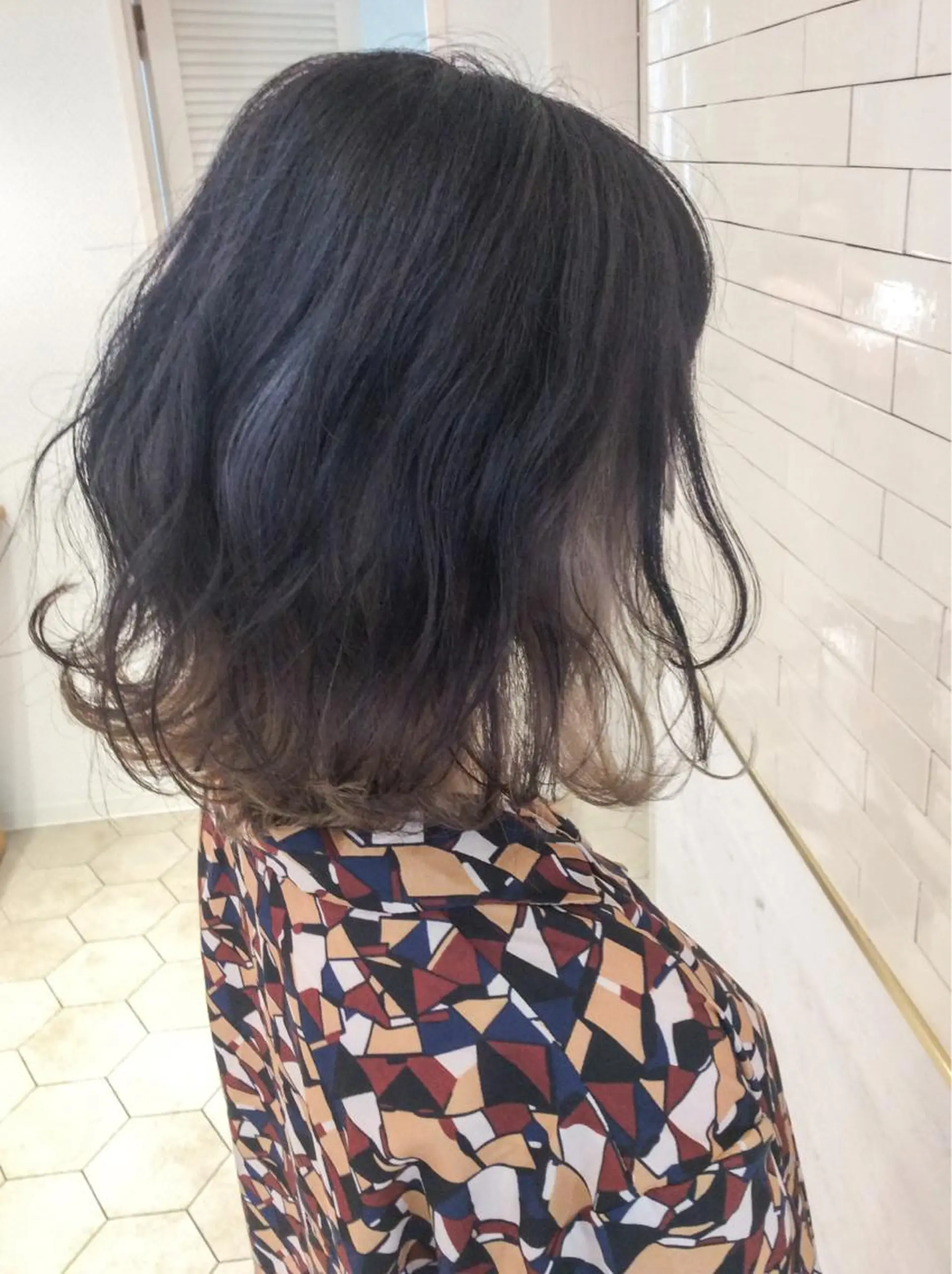 ショート カラー レイヤーカット× 髪質改善たもりのヘアスタイル