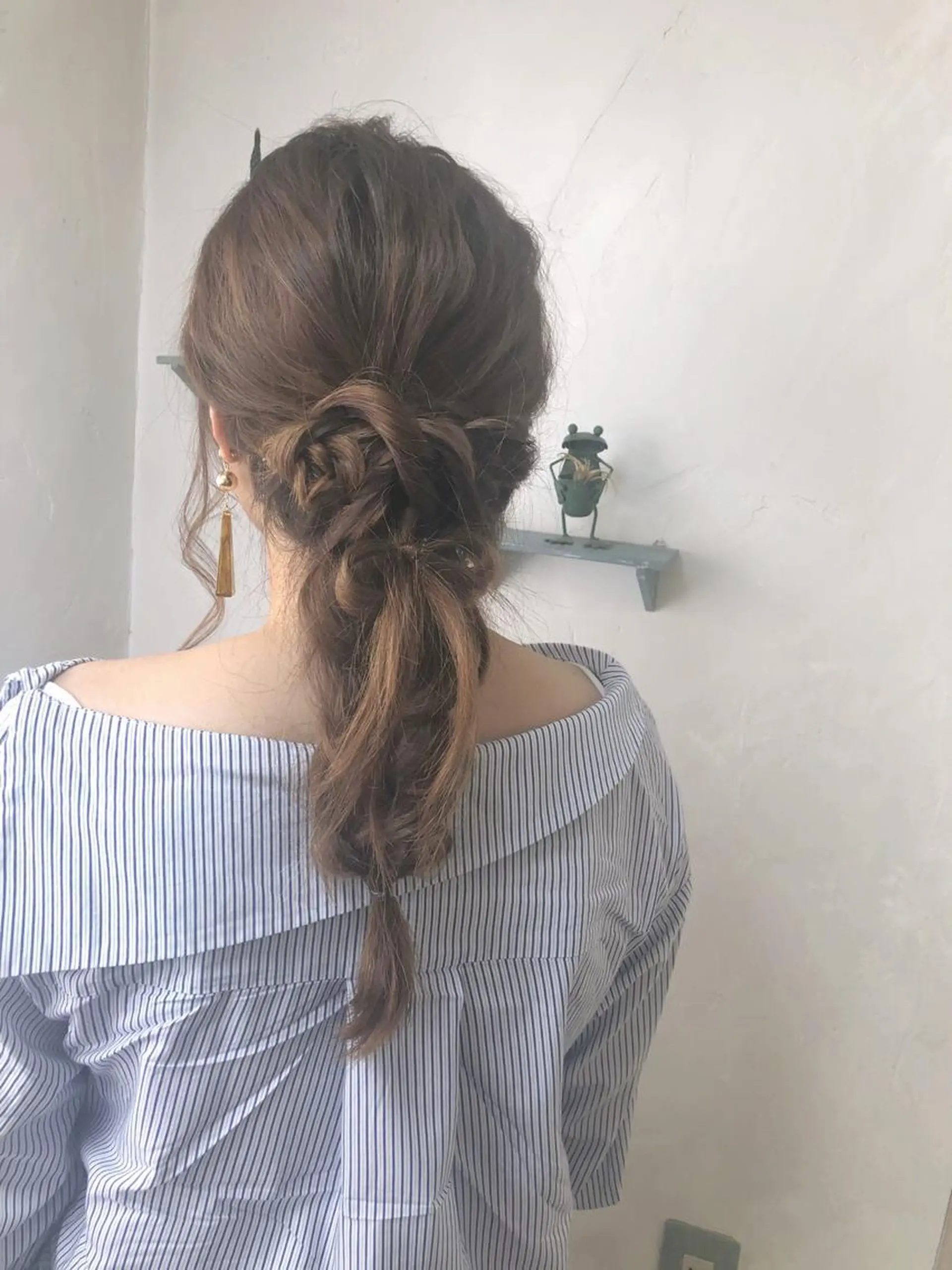 セミロング カラー パーマ メンズ 推し活専用 【派手髪】飯野ゆかりのヘアスタイル