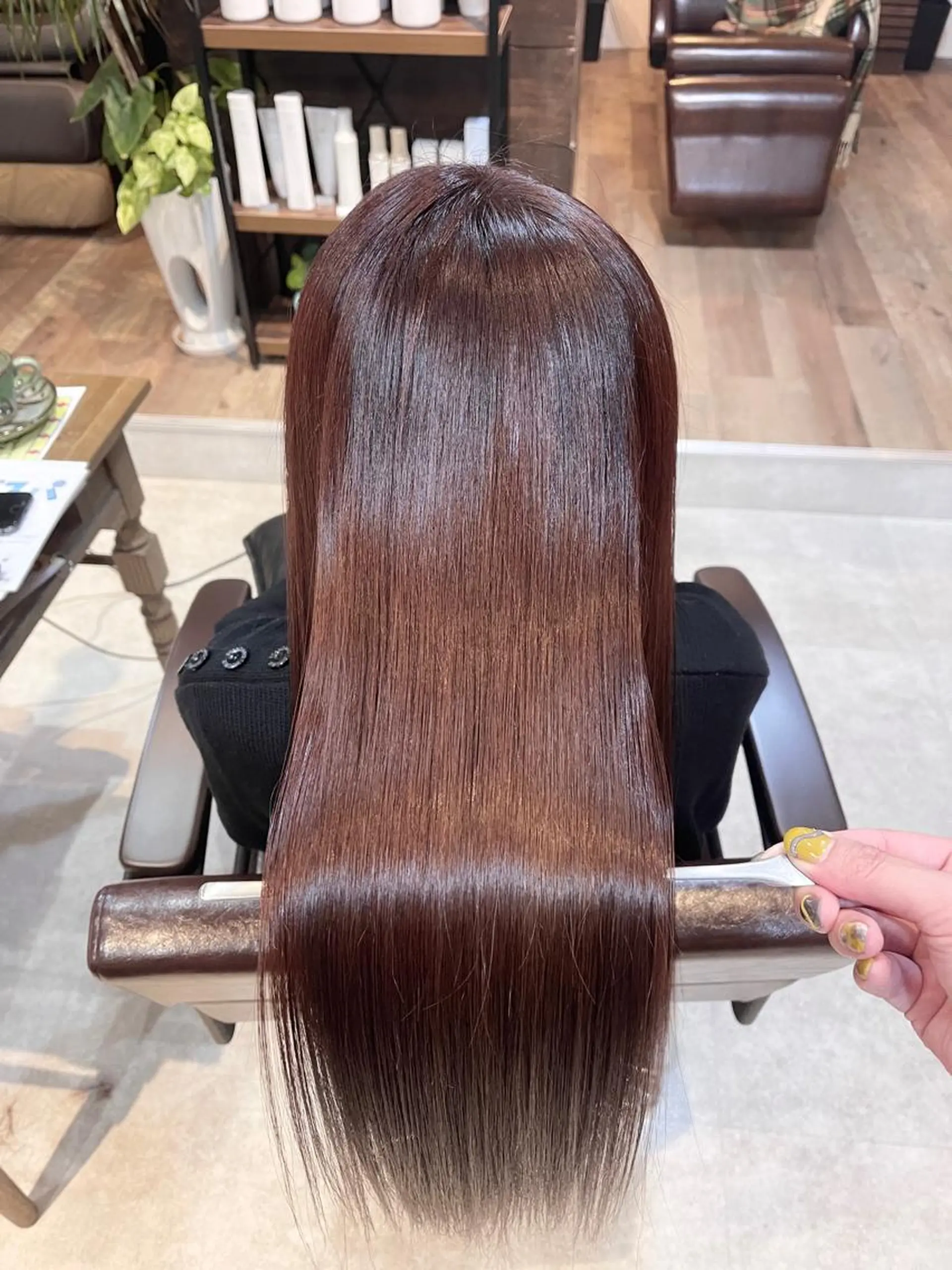 ロング カラー 髪質改善 髪質改善で 憧れの潤艶美髪にのヘアスタイル