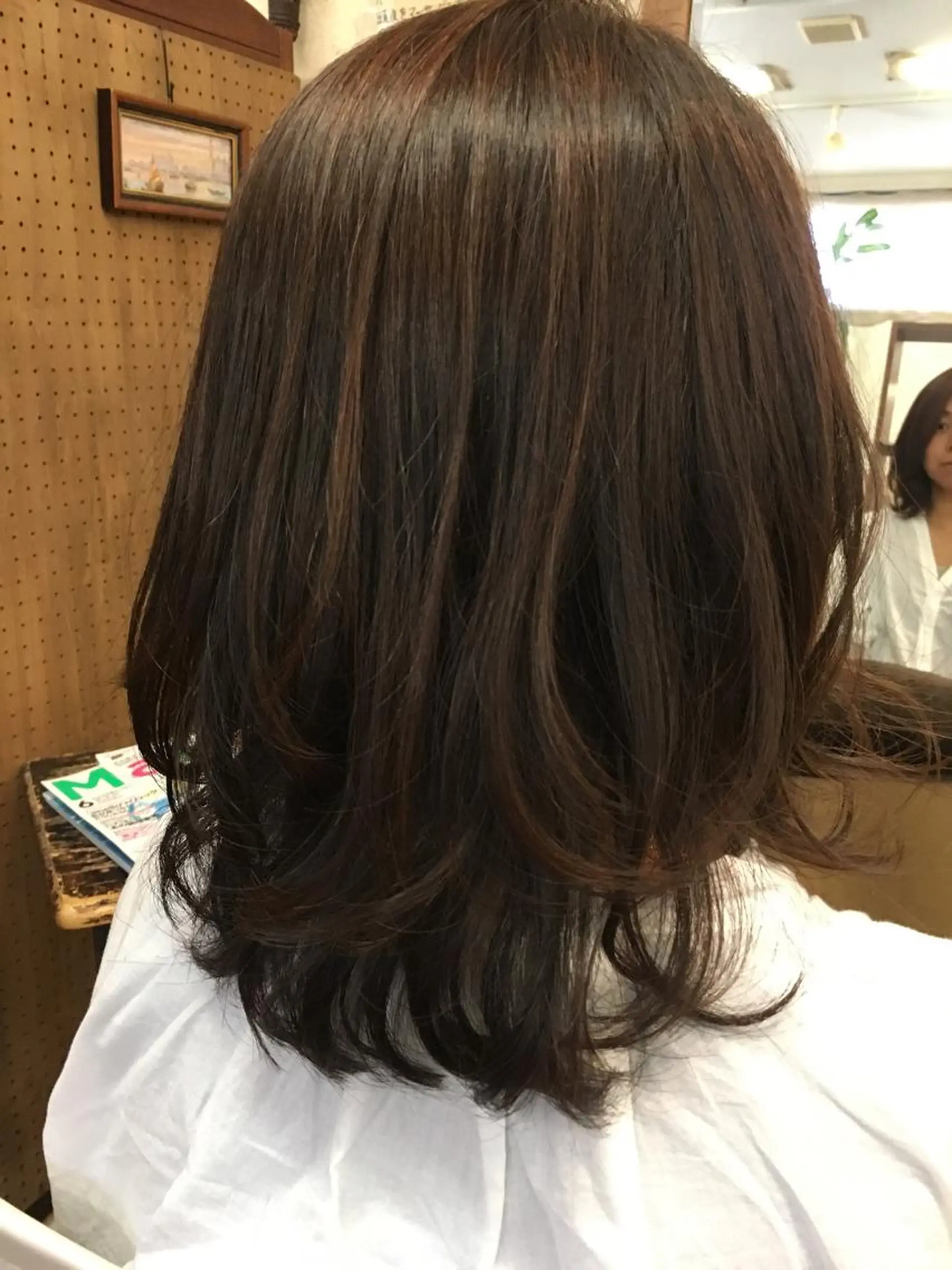 ミディアム 伊藤 雄一のヘアスタイル