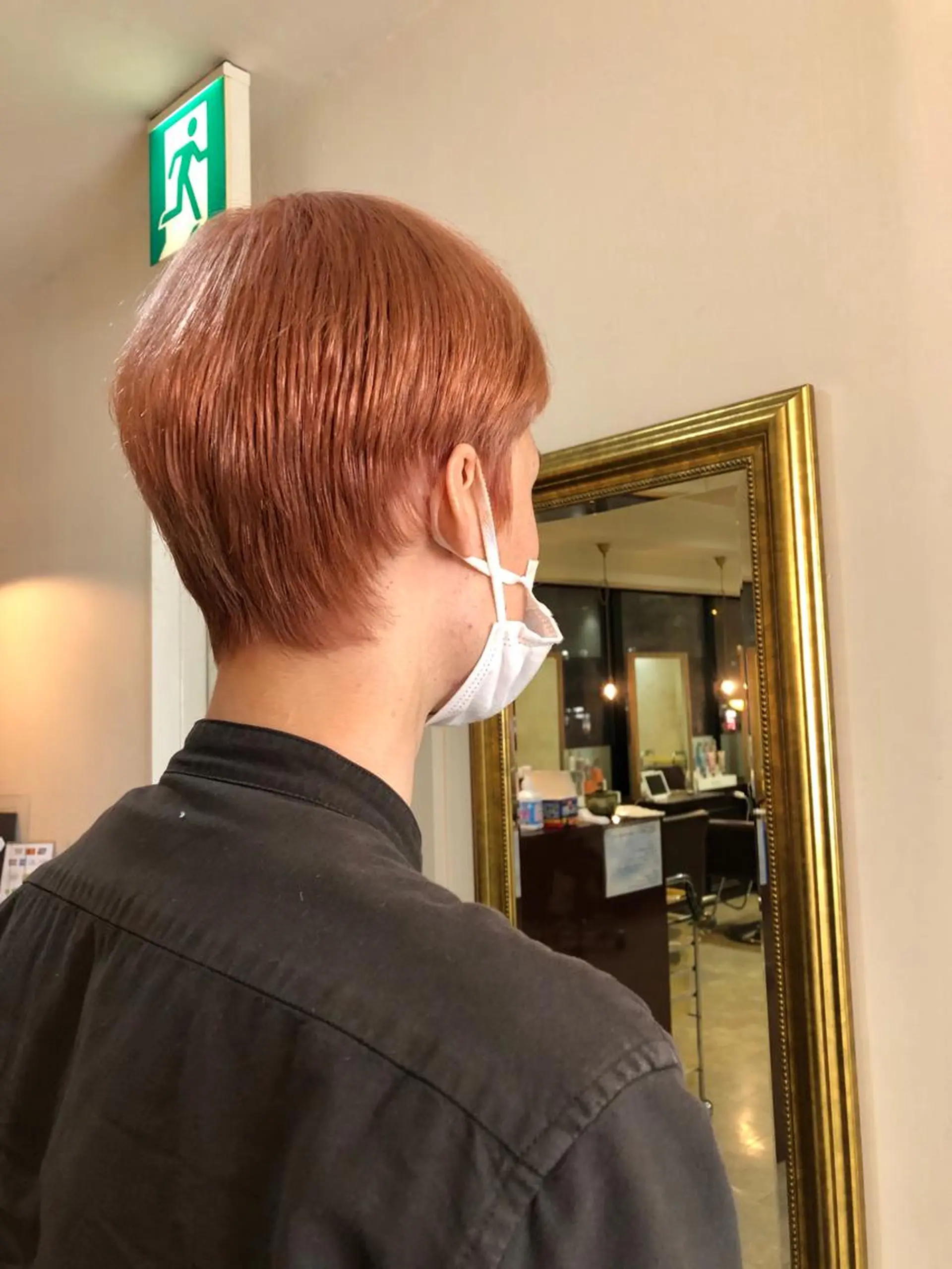 カラー ショートボブ ベージュカラー ブリーチ ケアブリーチ ダブルカラー ショート/パーマ/ カラー/FUKOのヘアスタイル