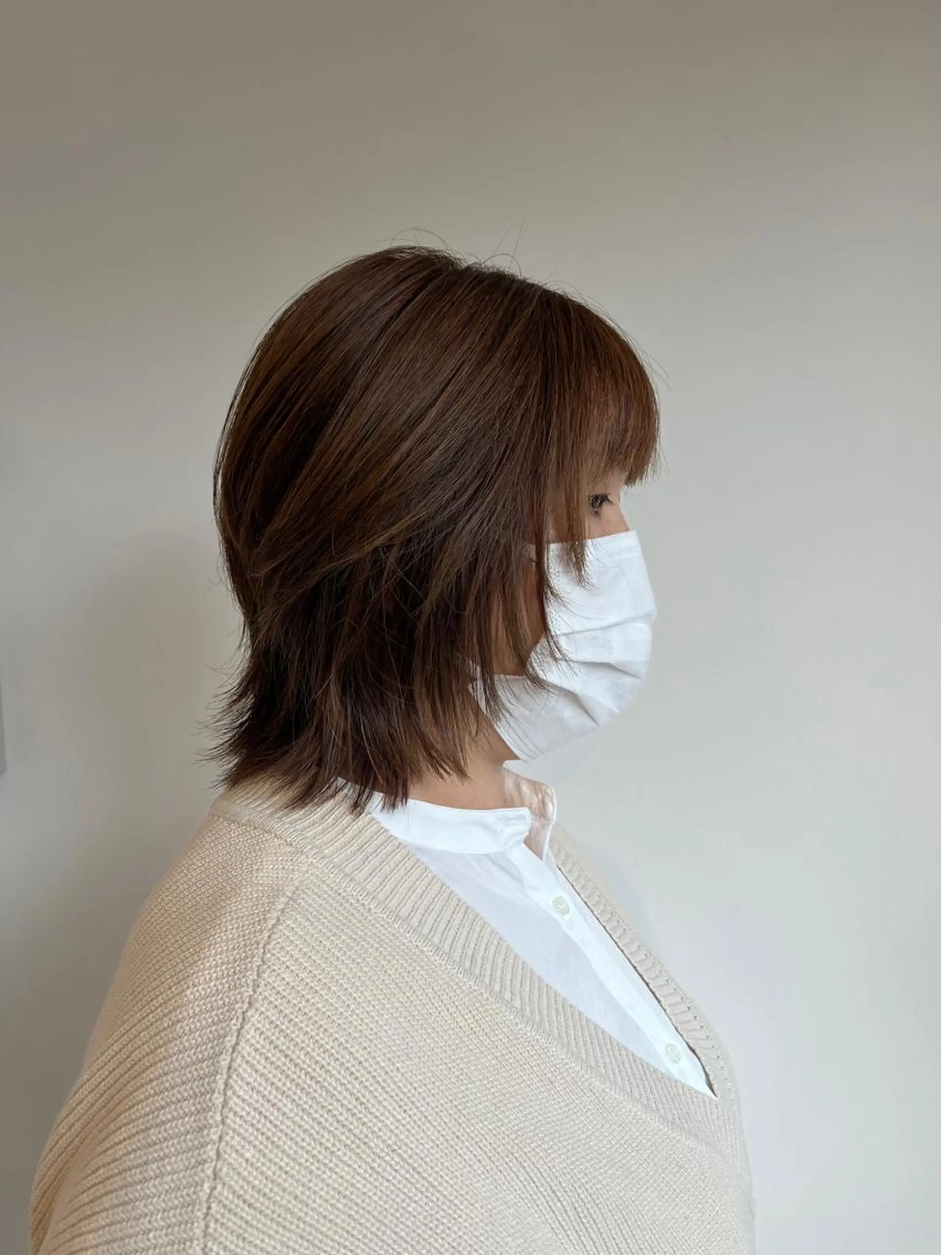 ミディアム カラー 韓国好き🇰🇷 美容師MIKUのヘアスタイル