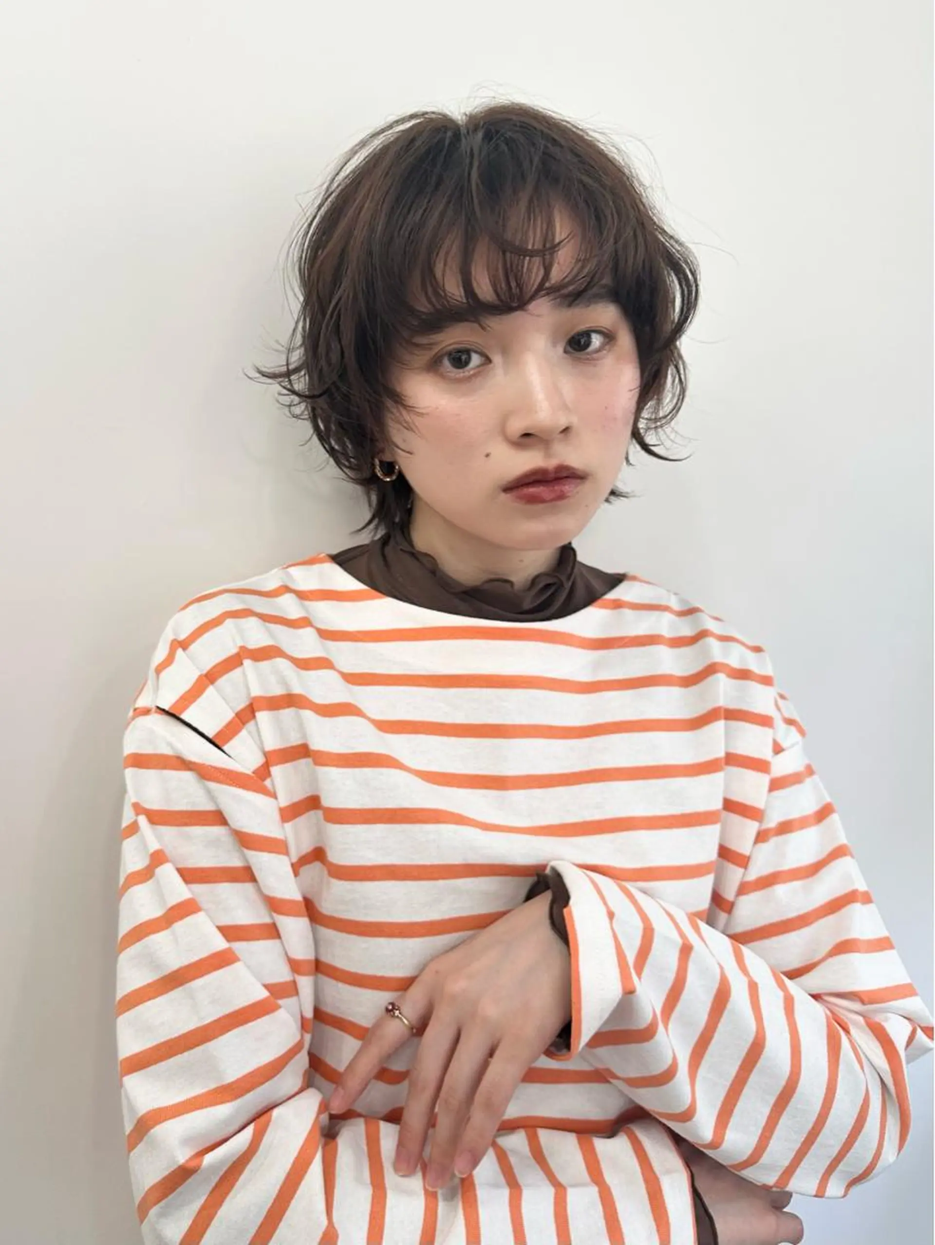 ショート トリートメント カット トリートメント 朝がラクになるパーマ トウバルタイキのヘアスタイル