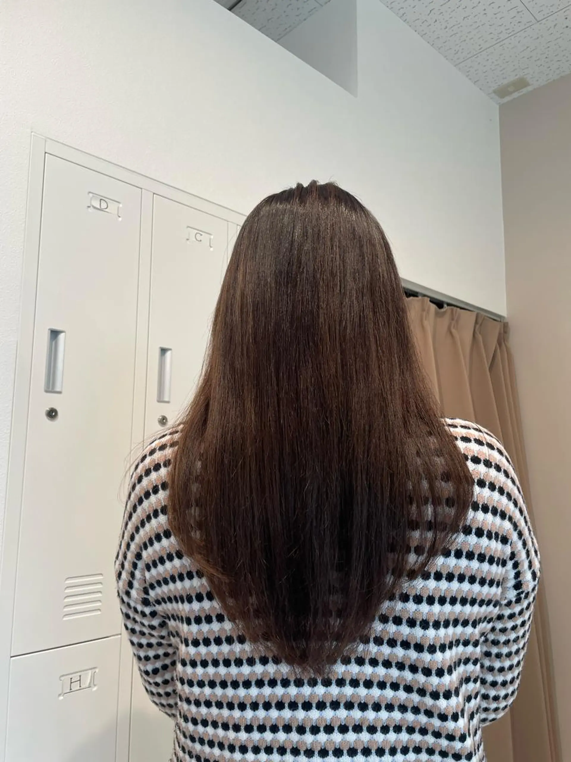 ロング 酒見 里奈のヘアスタイル