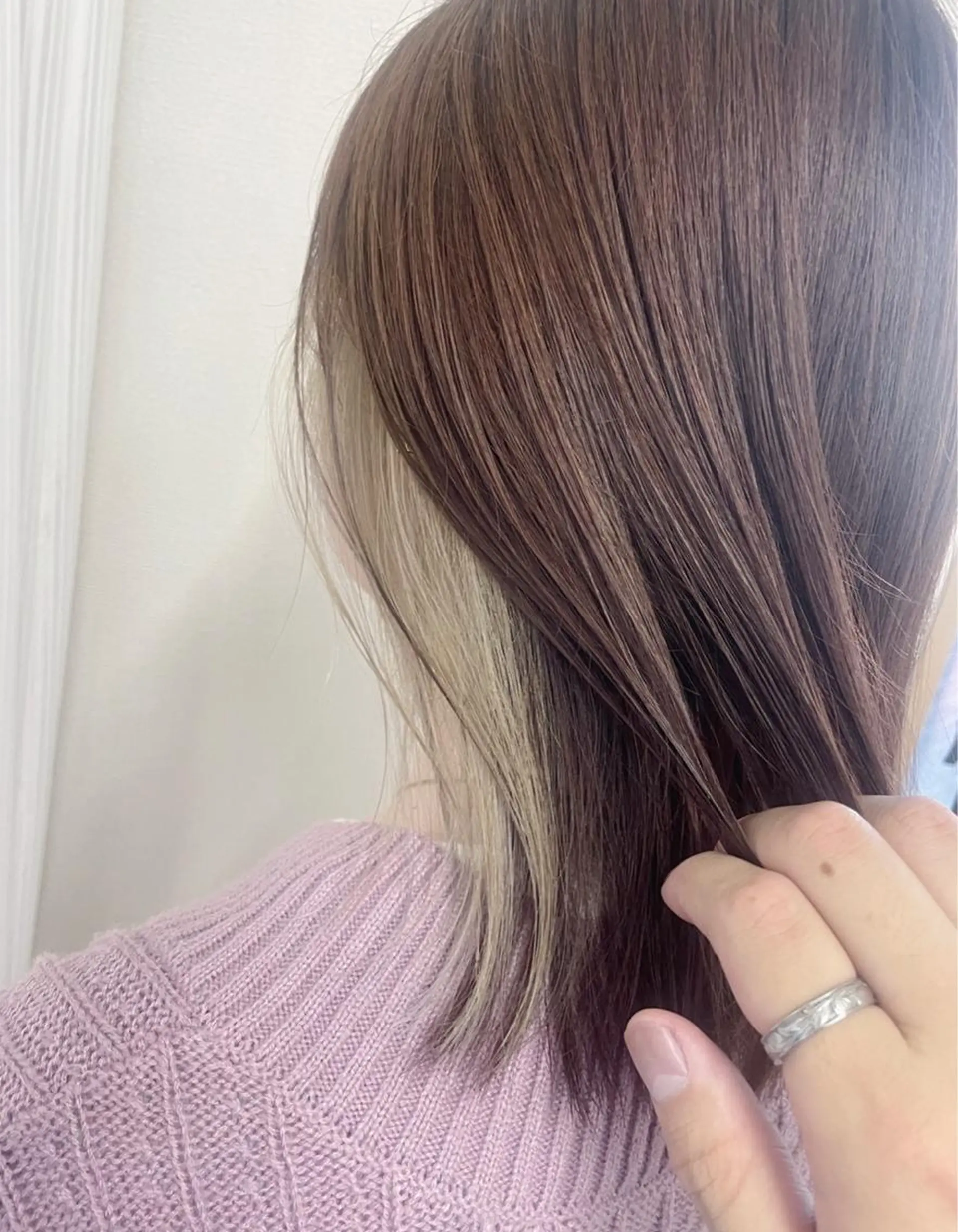 ミディアム カラー est hair &beautyのヘアスタイル