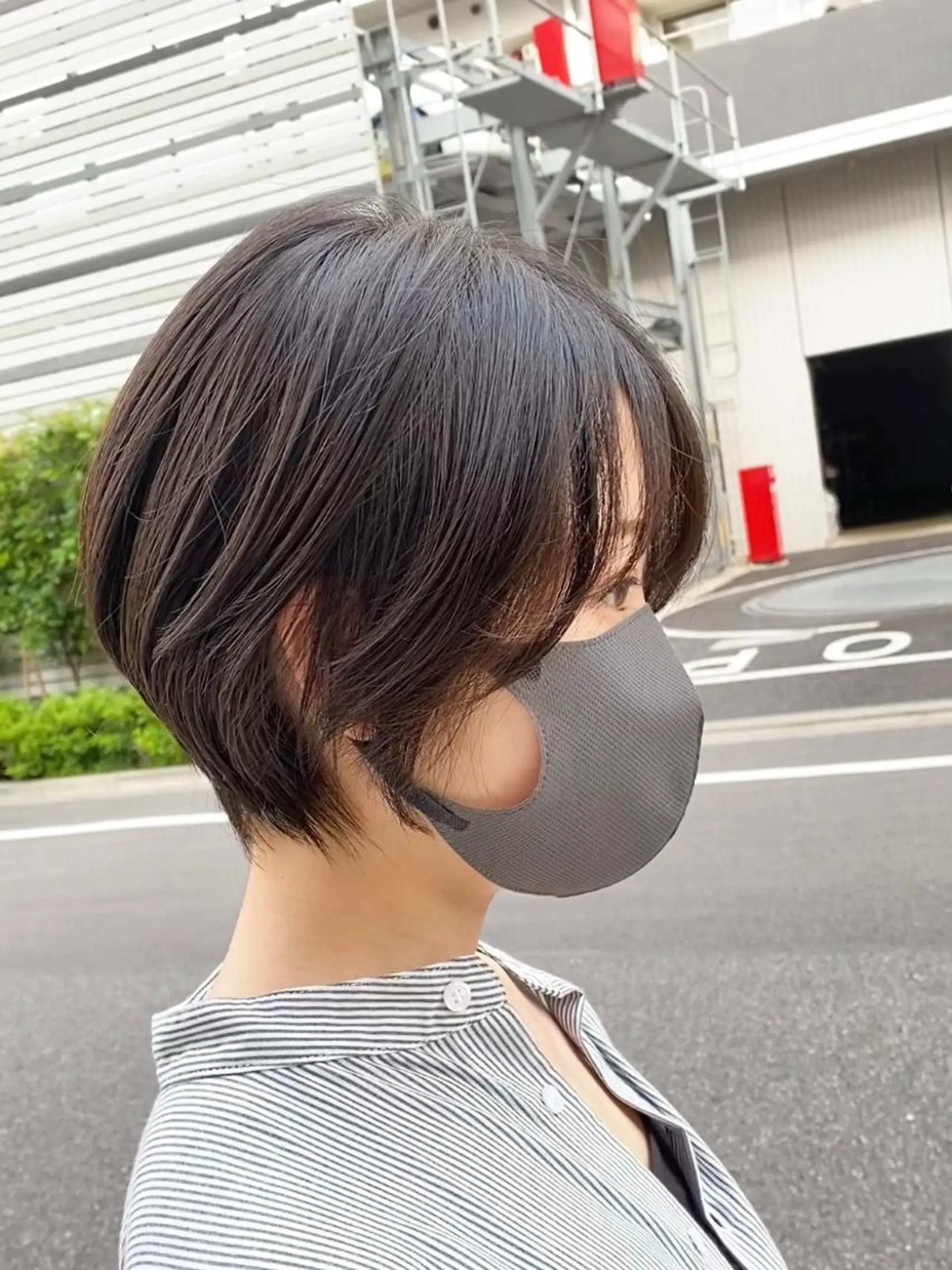ショート カット ショートカット パーマ石井のヘアスタイル