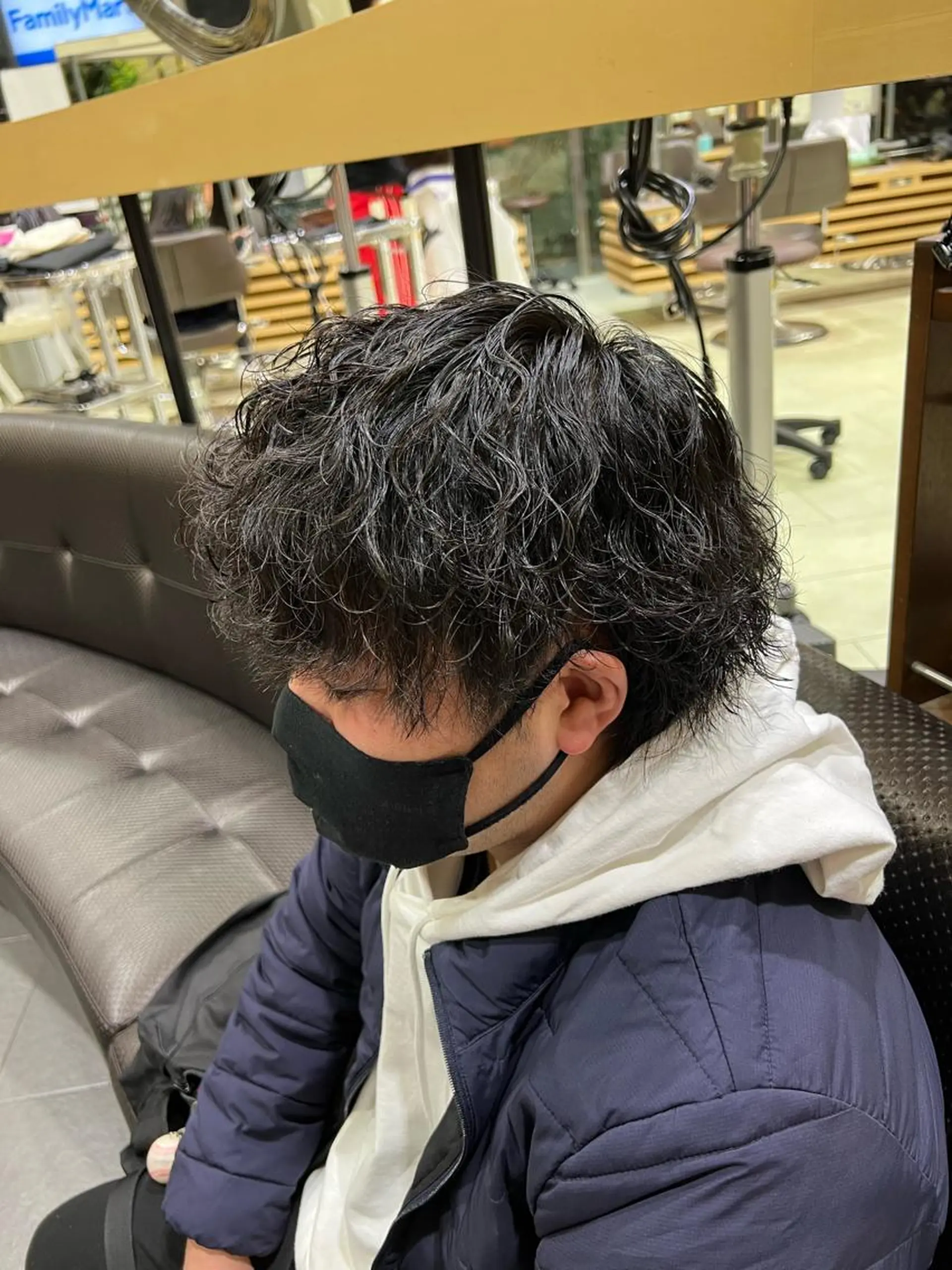 パーマ メンズ 韓国🩶Y2Kネイル 💫くれはのネイルデザイン