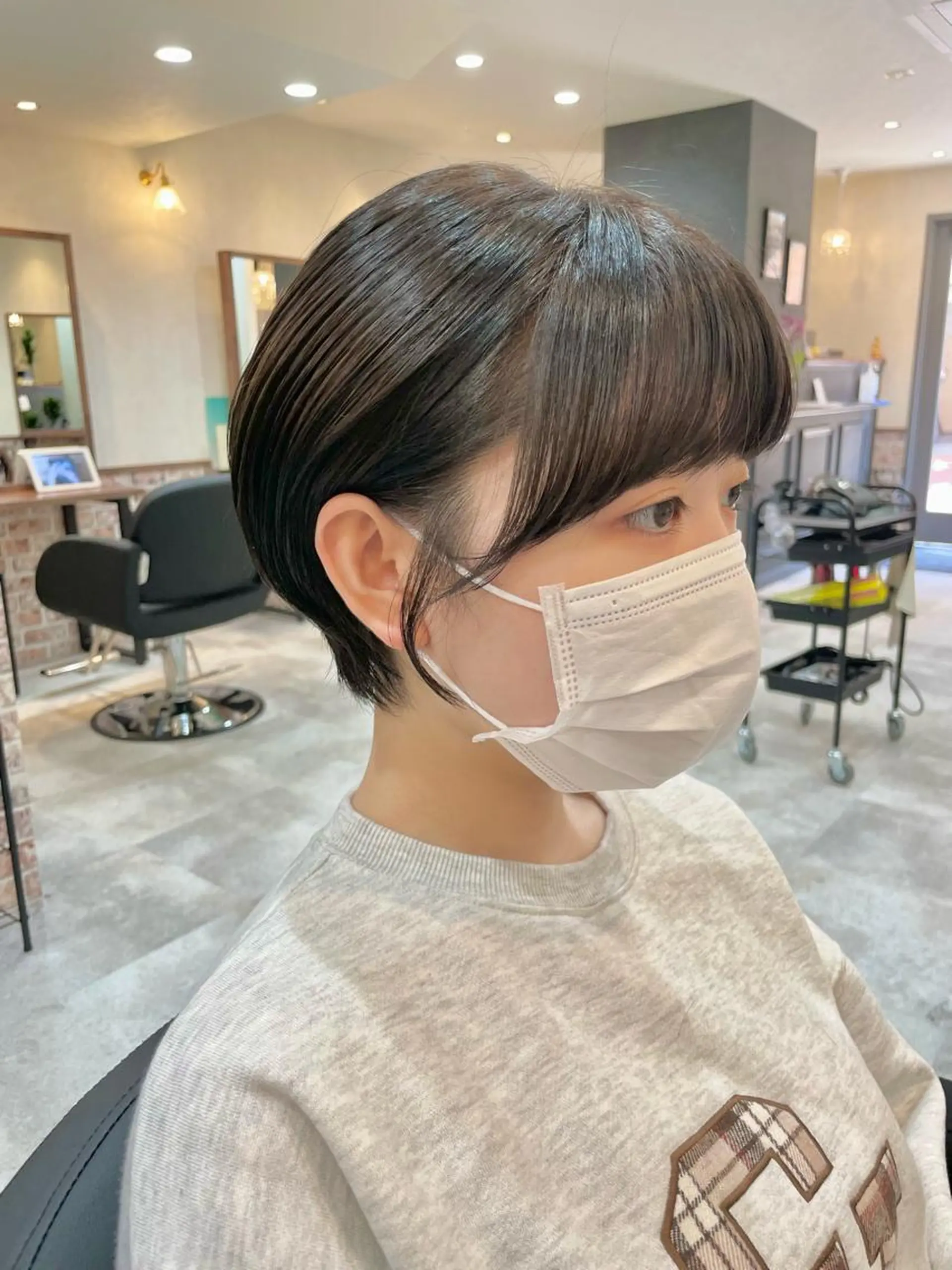 ショート カラー カット ヘアカラー トリートメント ヘアセット limit陽平 ショート/ボブのヘアスタイル