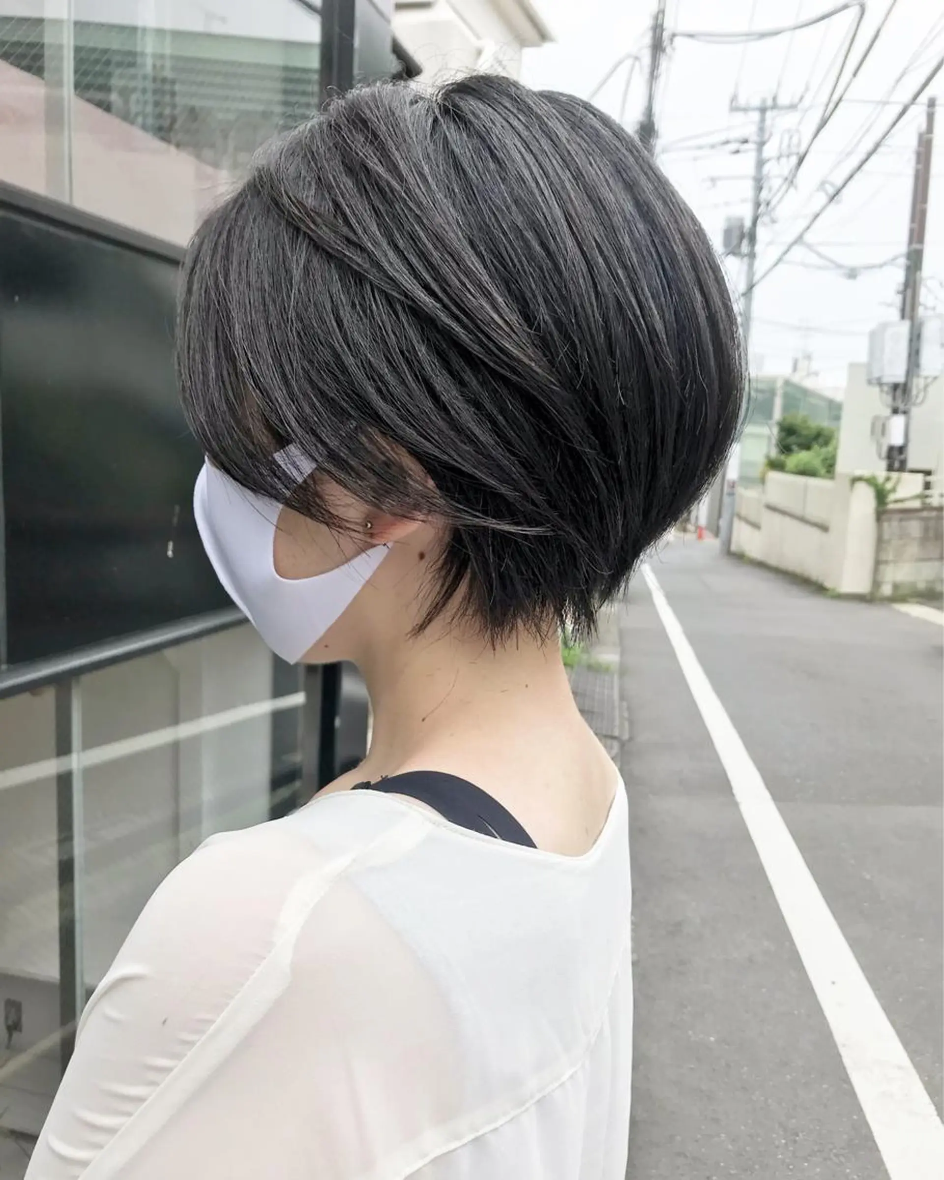 ショート シンプル+αな デザインを 松崎陸のヘアスタイル