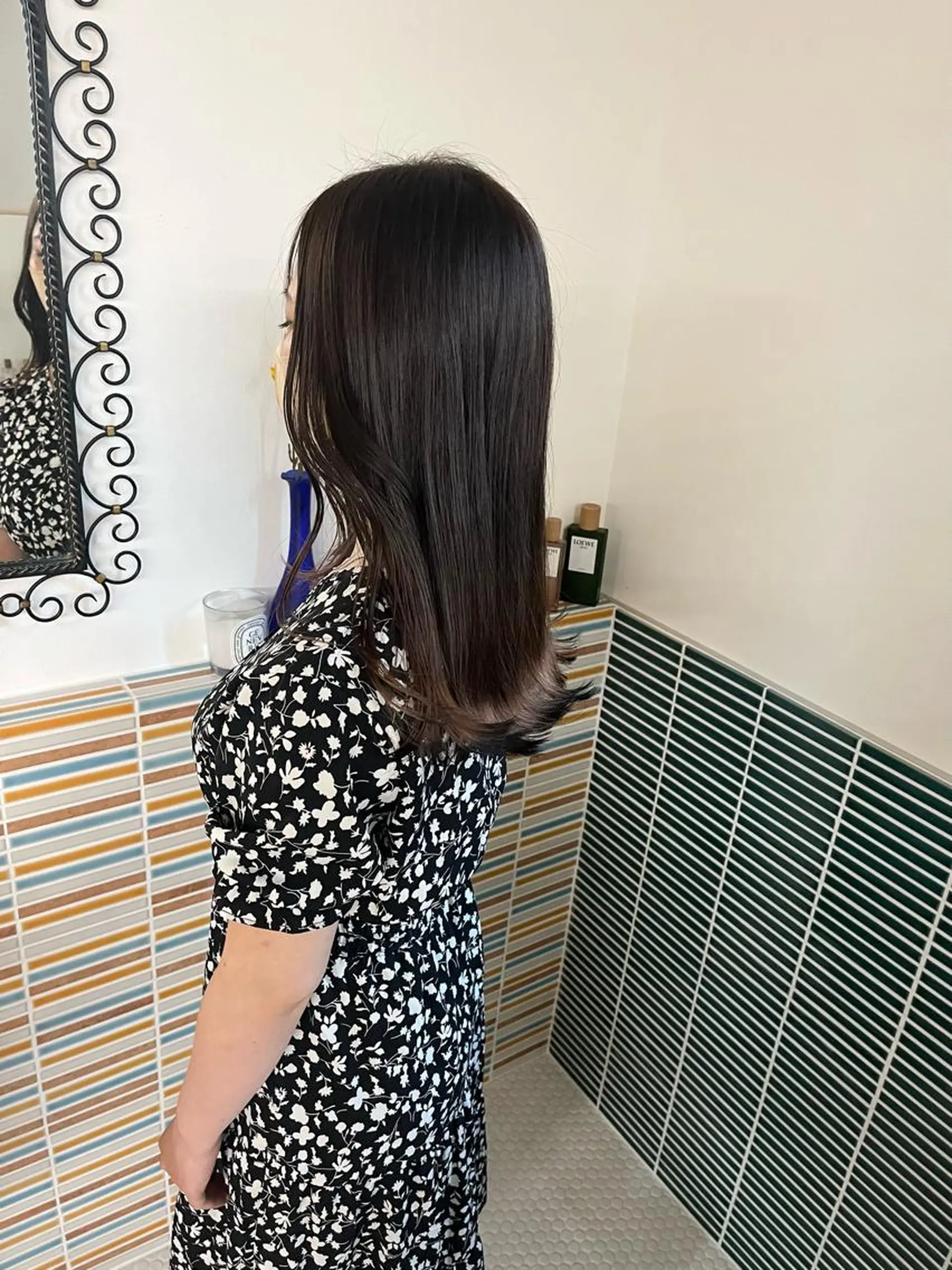 ロング カラー ブリーチ ヘアカラー トリートメント 🩷ハイトーン透明感 レイヤー🩷ユリカのヘアスタイル