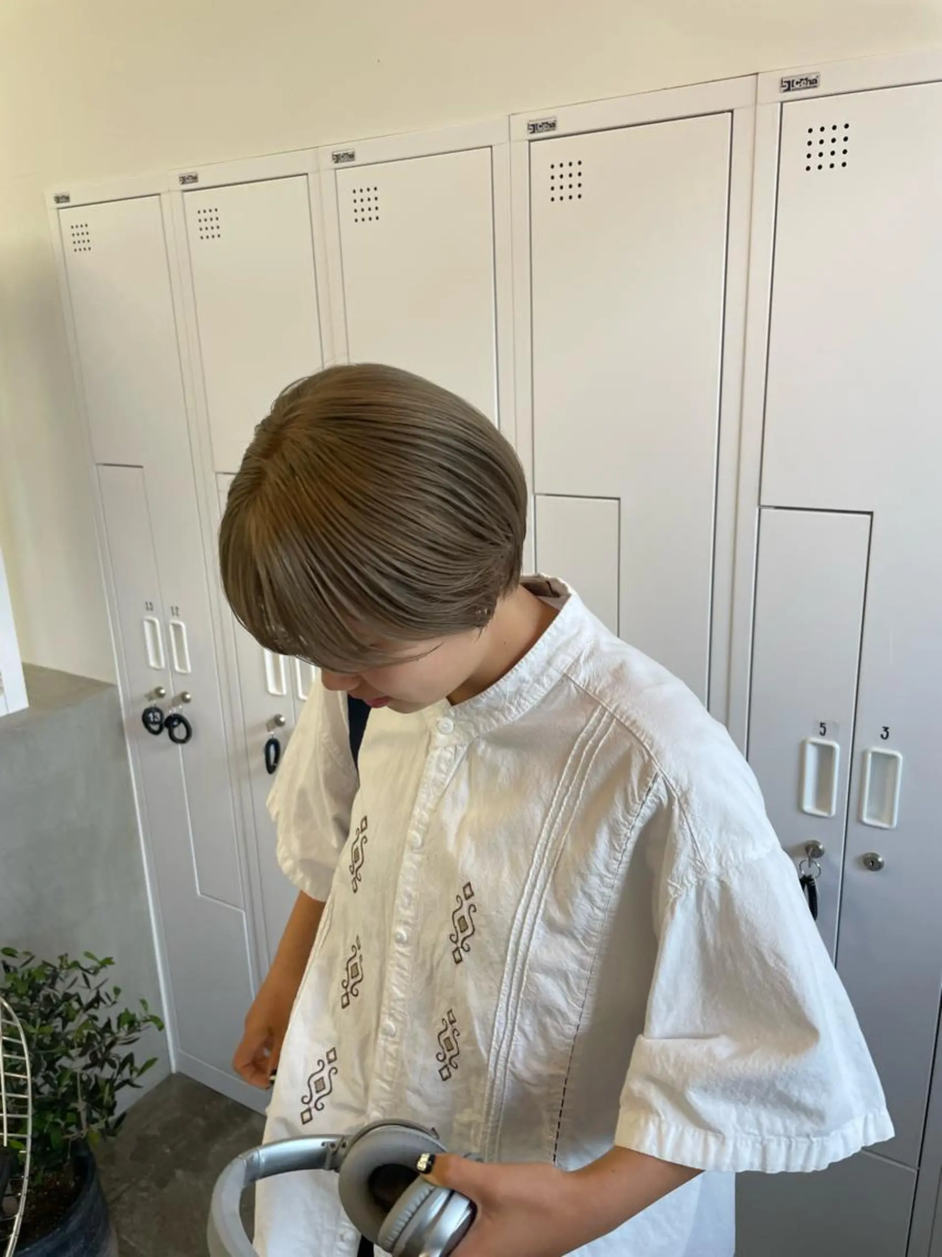 ショート 立野 莉央のヘアスタイル