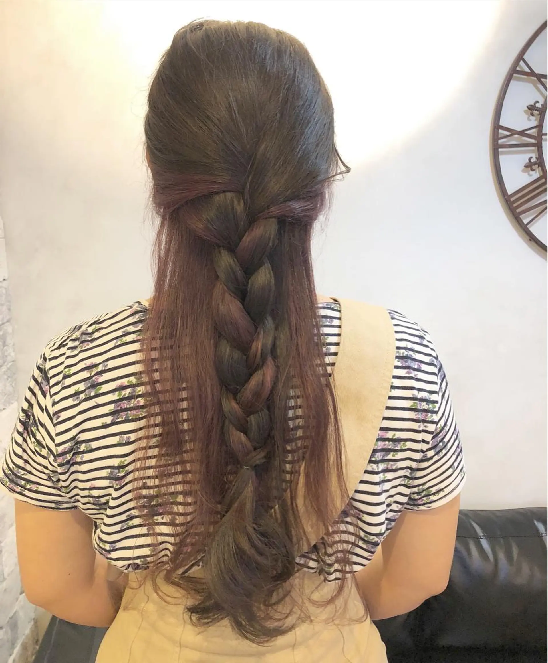 ロング カラー グレージュ ハイライトカラー インナーカラー ハイライト 綺麗な髪質にしたい方 限定🌈清水　祥のヘアスタイル