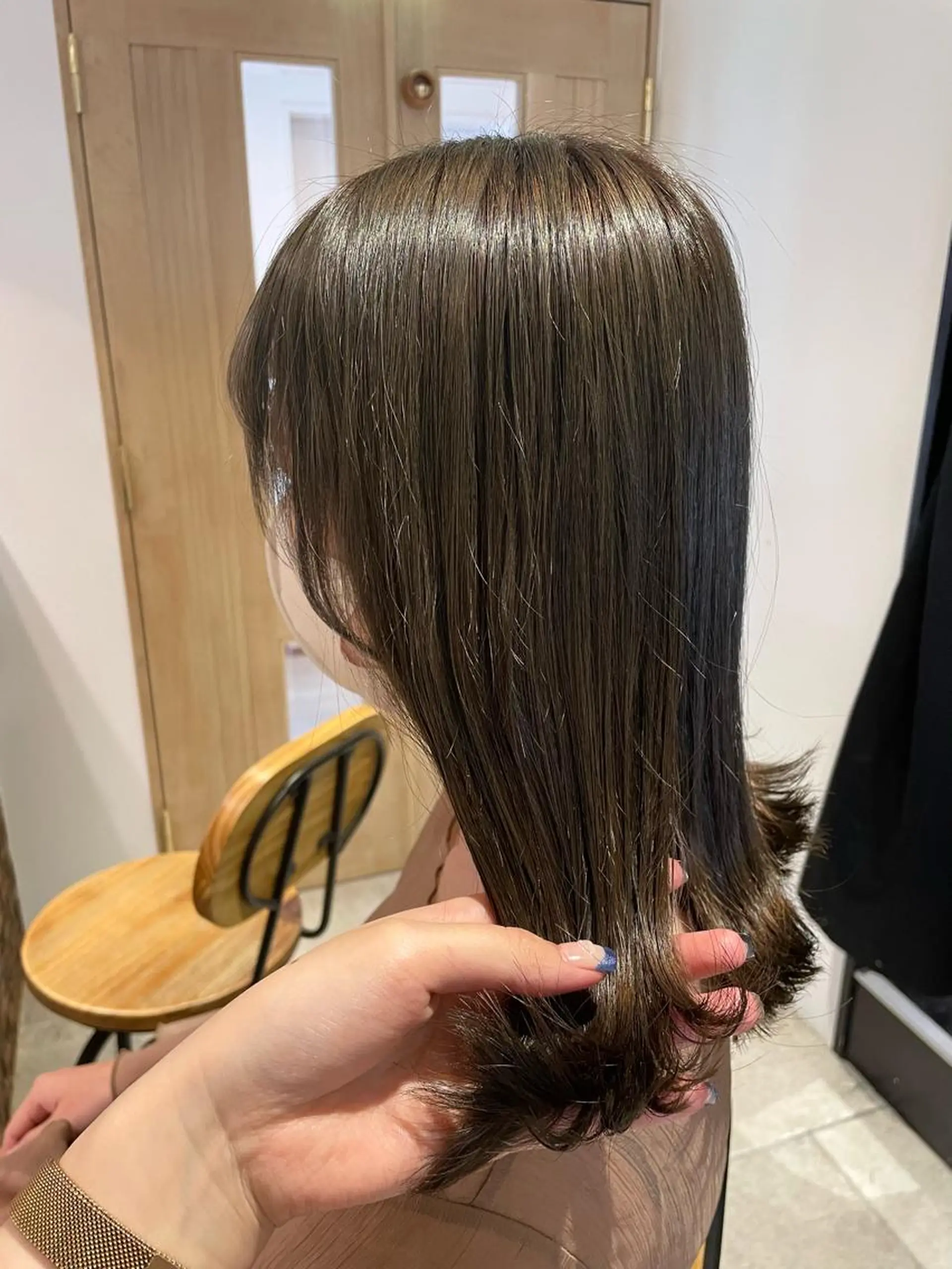 ミディアム カラー newi梅田🫧韓国 ヘア🫧sakiのヘアスタイル