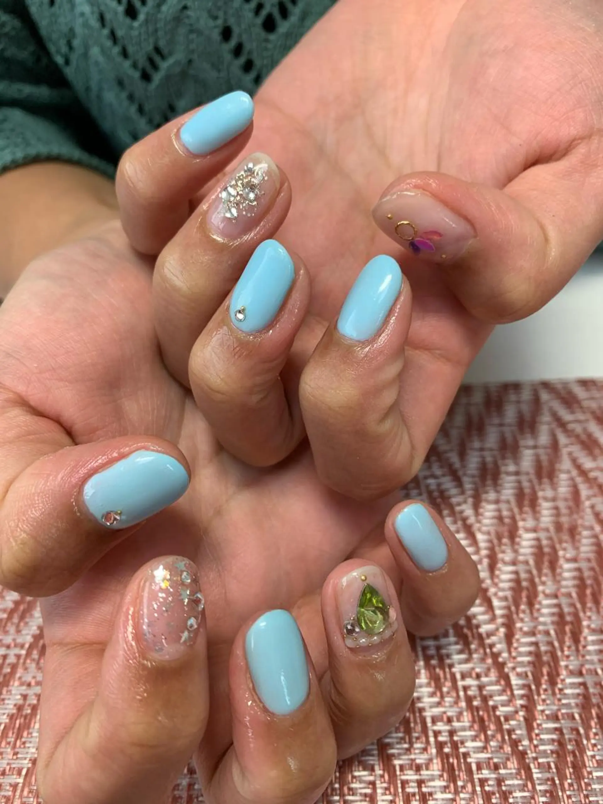 ネイル rukianail 新里のネイルデザイン