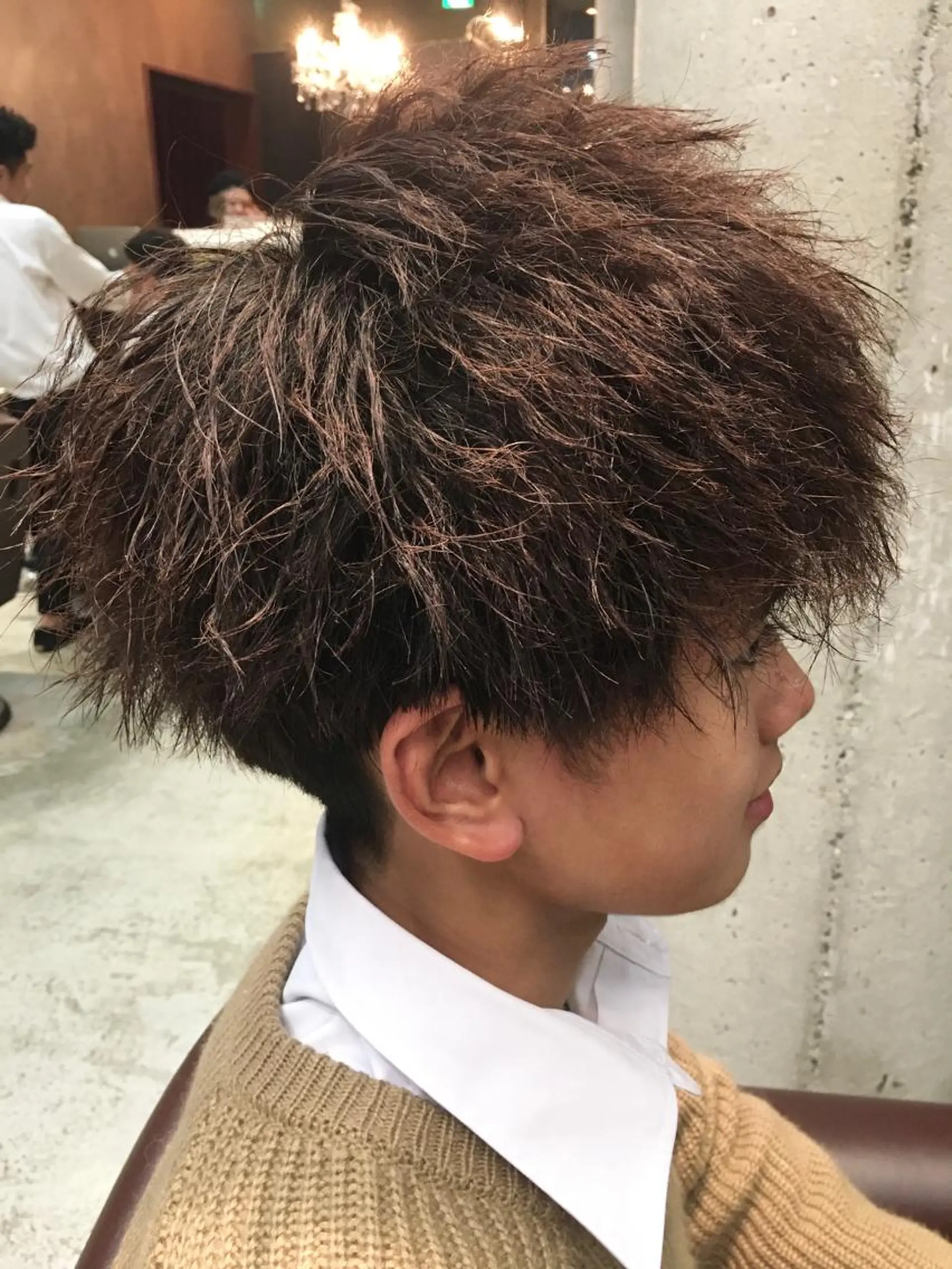 メンズ メンズパーマ メンズツイストパーマ ツイストパーマ カット パーマ 完全個室マンツーマン メンズサロン草野貴樹のヘアスタイル