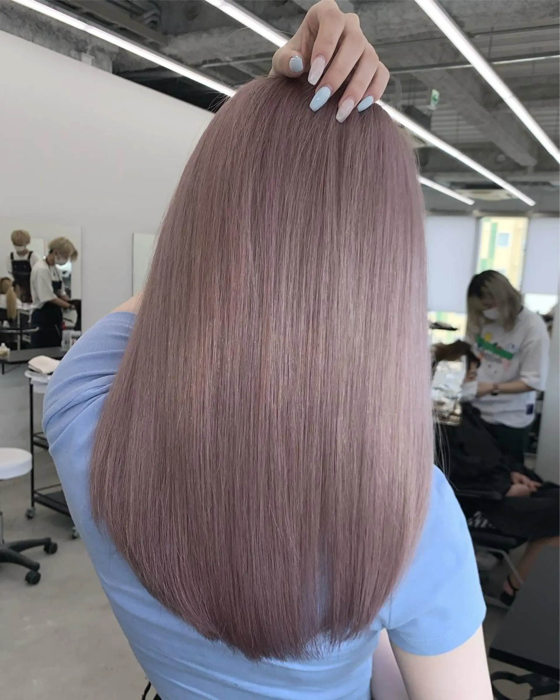 カラー ダブルカラー BLEACHi /noeのヘアスタイル