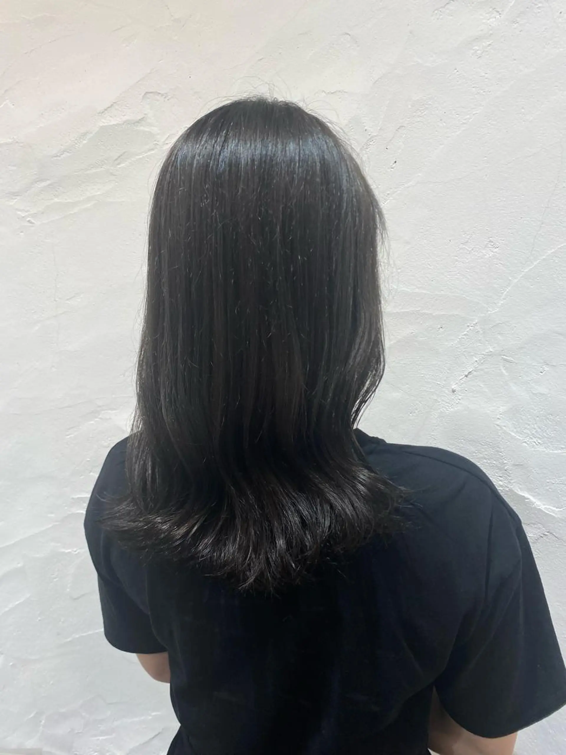 セミロング カラー clomus AZUのヘアスタイル