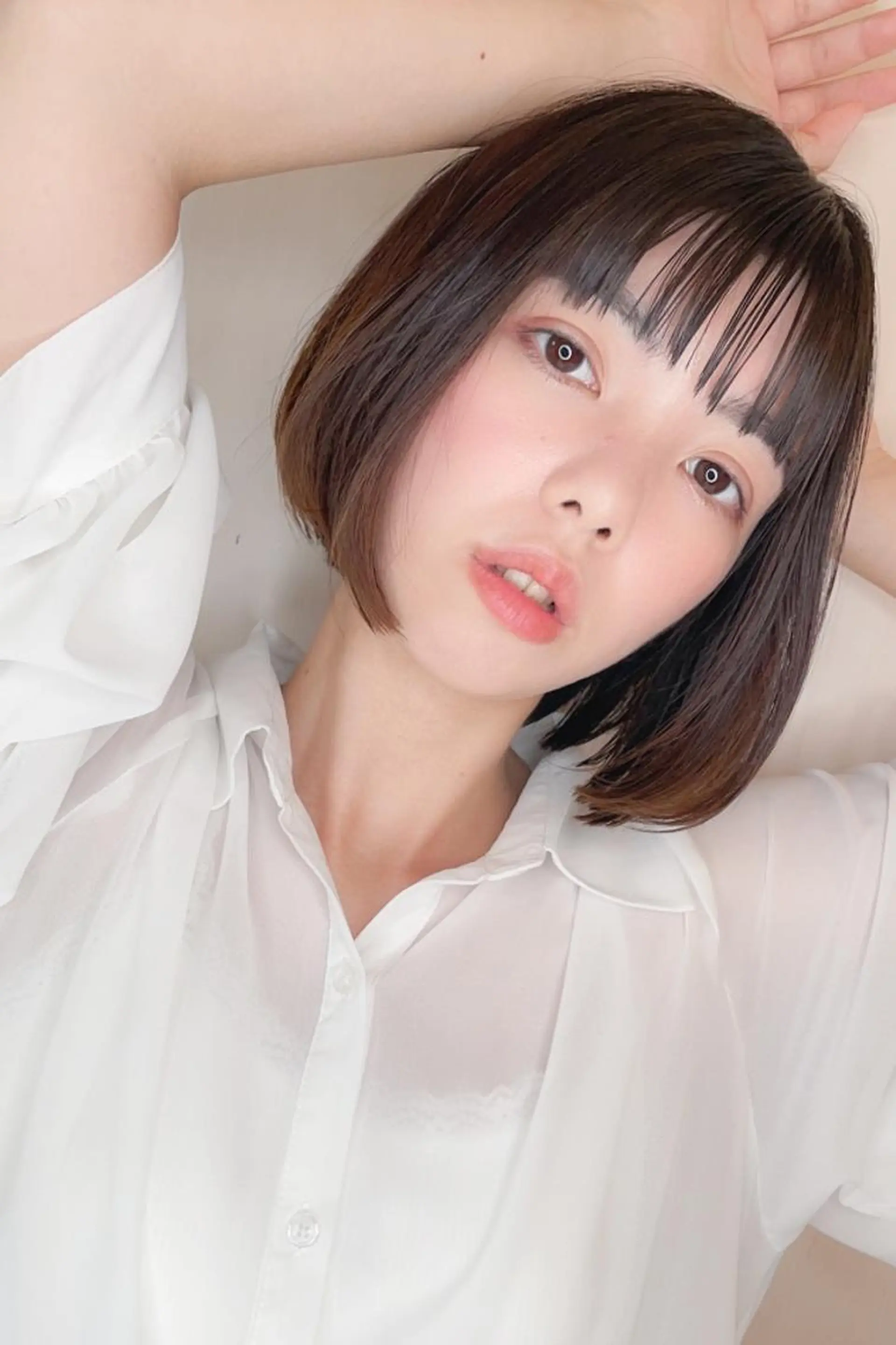 ショート パーマ ヘアアレンジ 縮毛矯正 トリートメント Hiroshi ヒロシのヘアスタイル