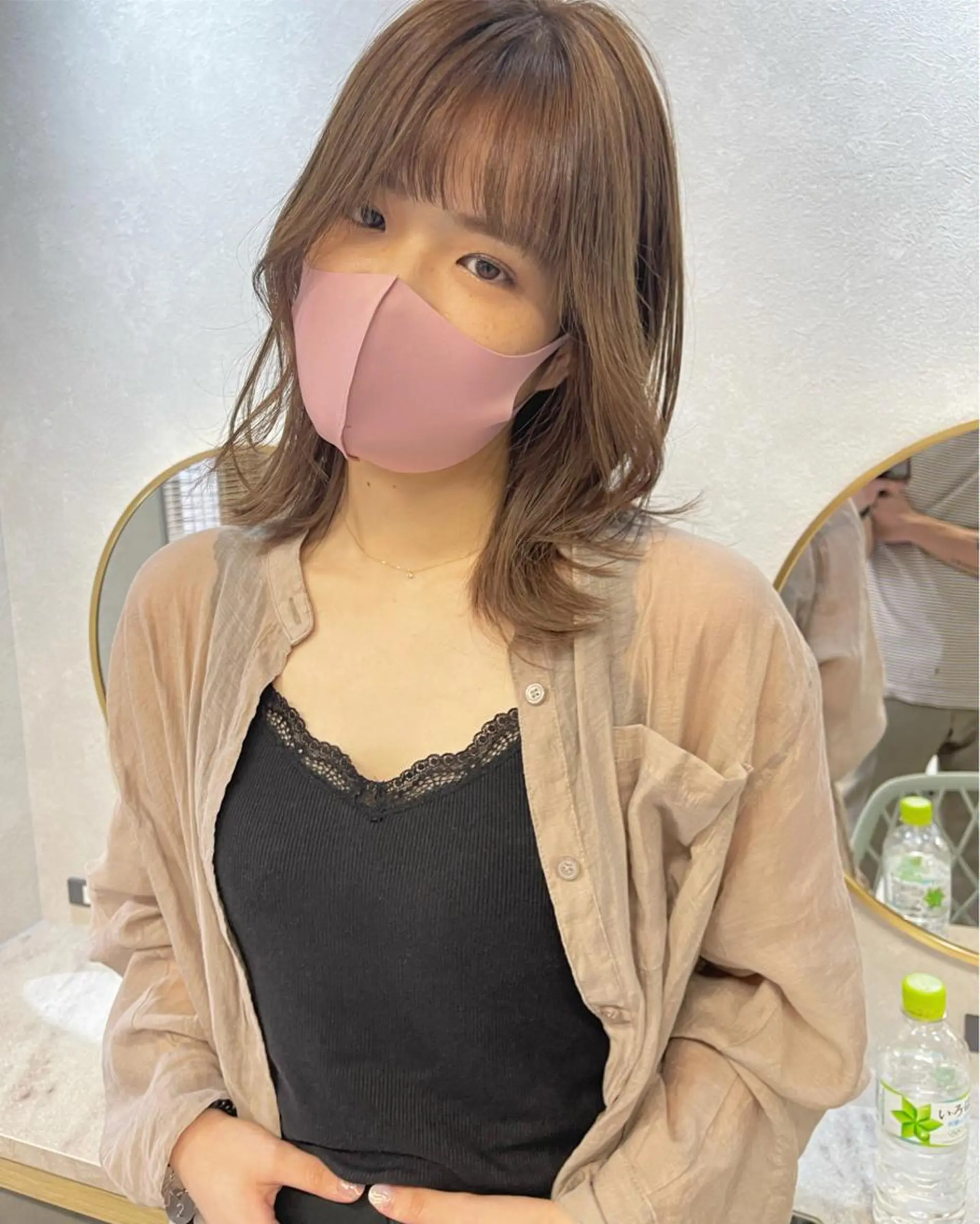 ミディアム Peyp所属・早瀬裕之 パーマのヘアスタイル