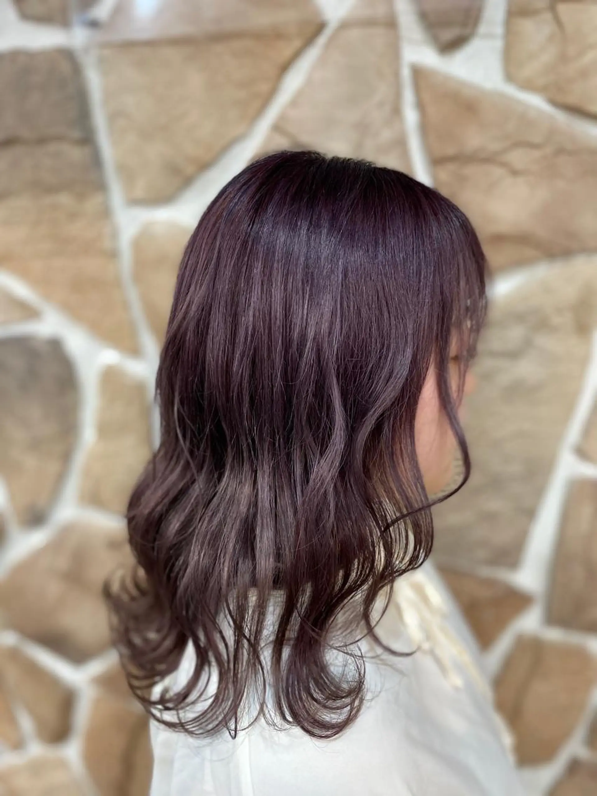 ミディアム カラー エリアNo.1カラー ⭐️hikaru⭐️のヘアスタイル